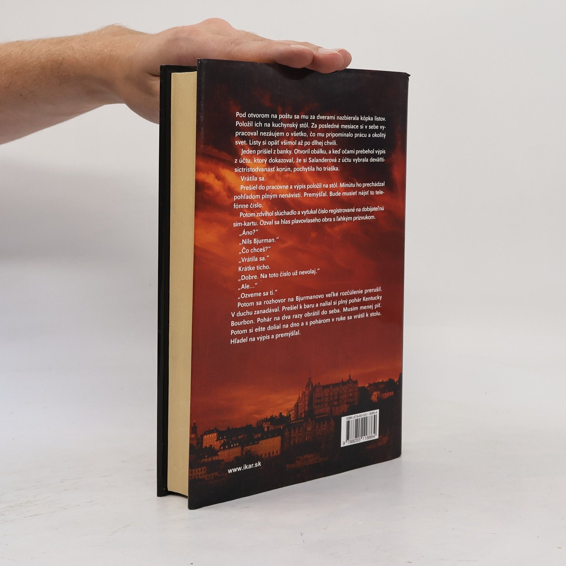 Stieg Larsson Dievča, ktoré sa hralo s ohňom