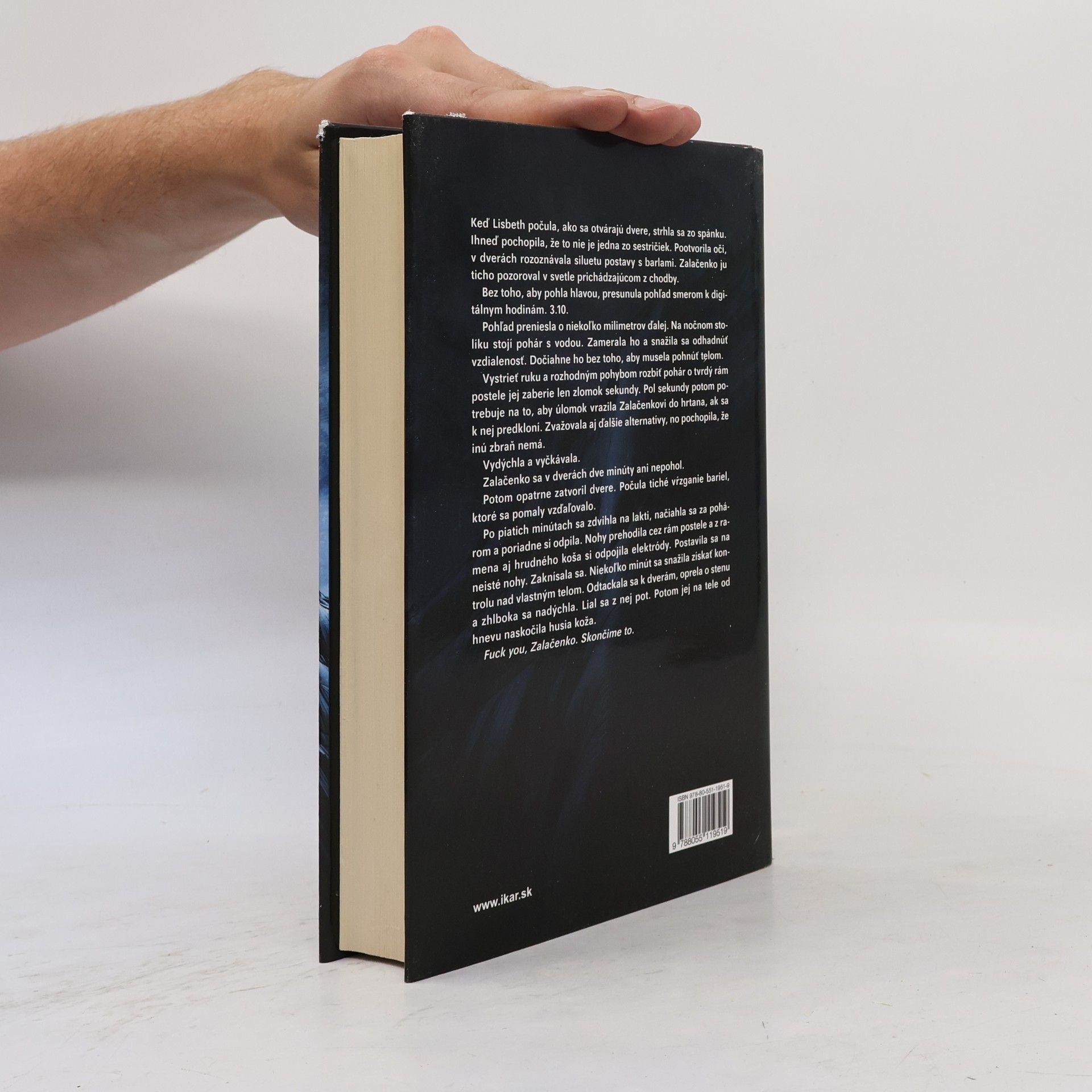 Stieg Larsson Vzdušný zámok, ktorý vybuchol