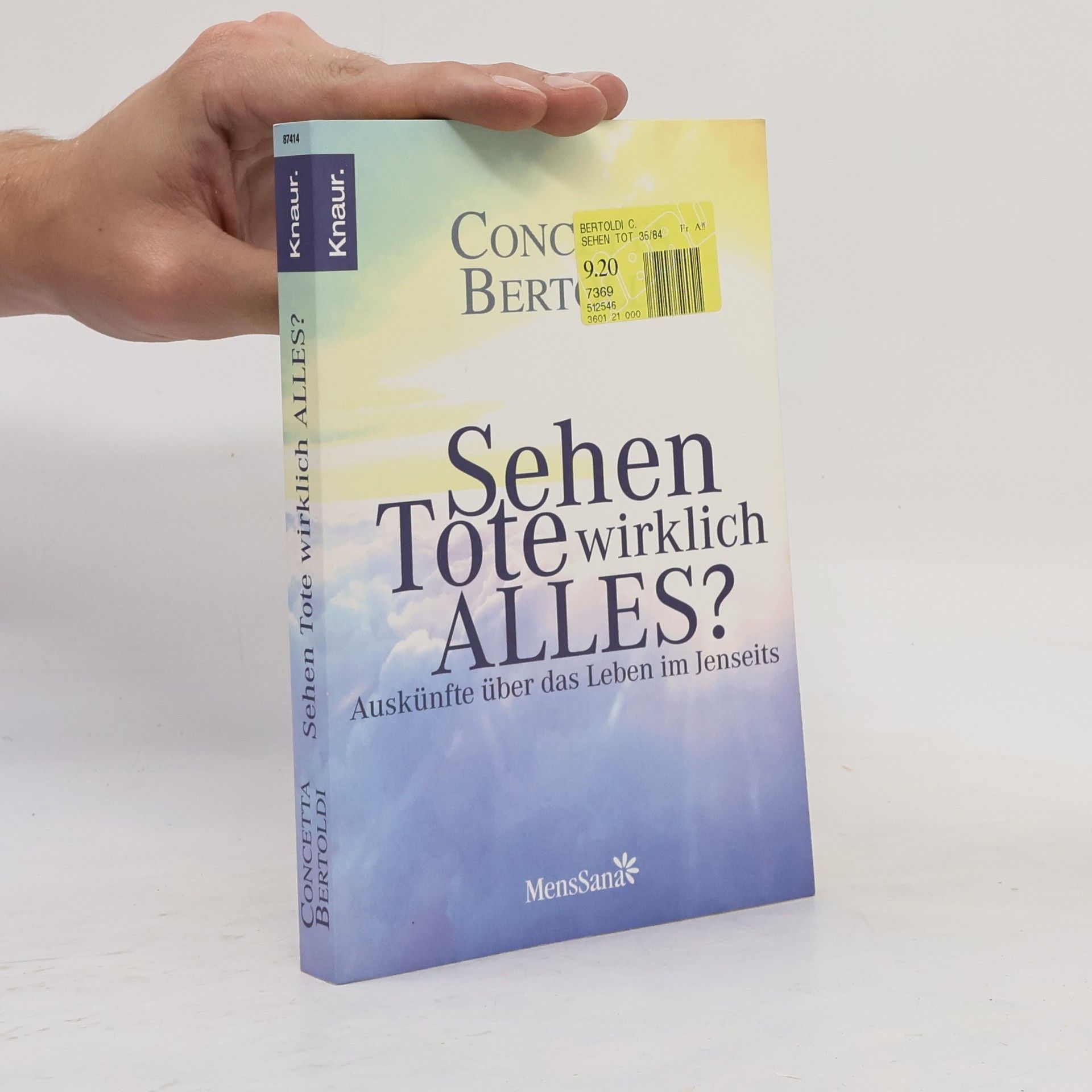 Concetta Bertoldi Sehen Tote wirklich alles?