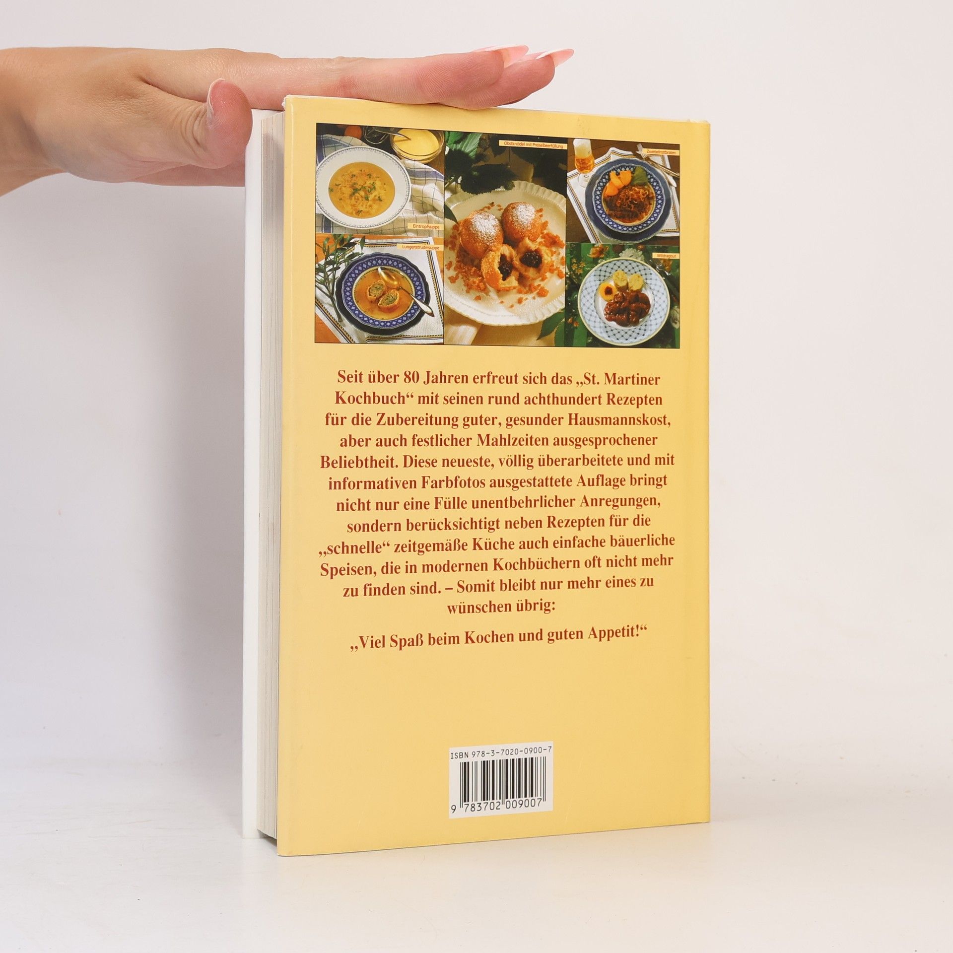 Emilie Zeidler St. Martiner Kochbuch