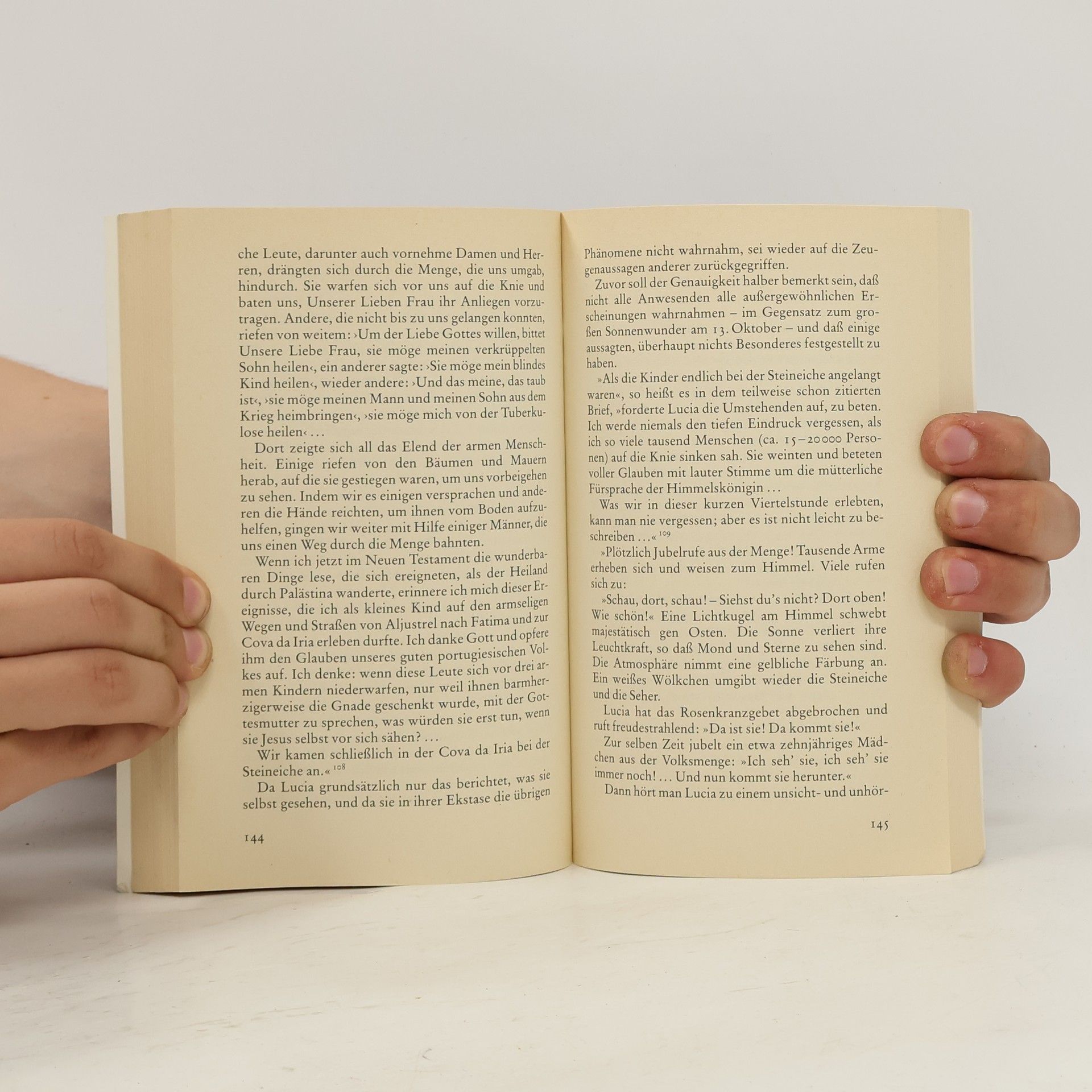 George Scharf Fatima aktuell