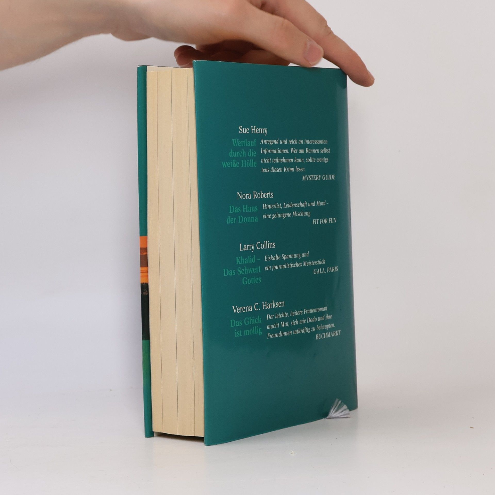 Sue Henry Reader's Digest Auswahlbücher. Wettlauf durch die Weisse Hölle. Das Haus der Donna. Khalid - Das Schwert Gottes. Das Glück ist mollig