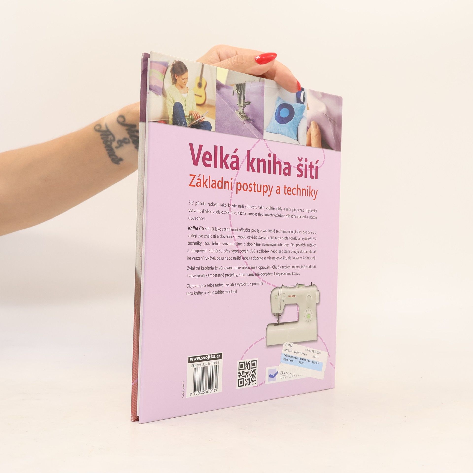 Eva Maria Heller Velká kniha šití : základní postupy a techniky
