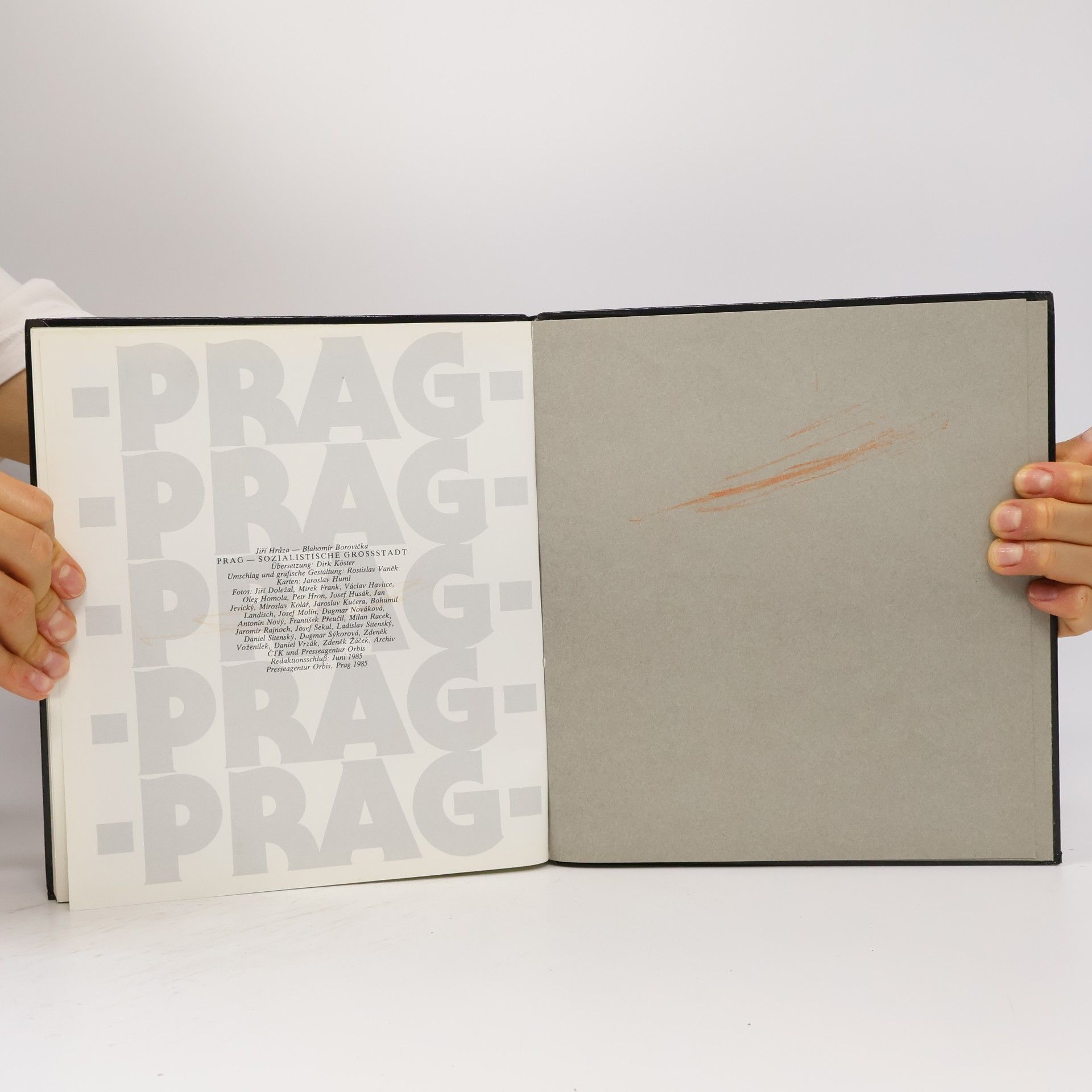 Jiří Hrůza Prag. Sozialistische Grossstadt