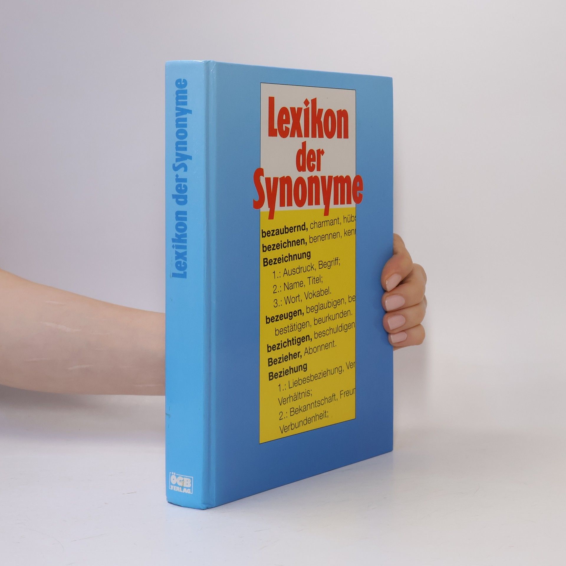Ines Schill Lexikon der Synonyme