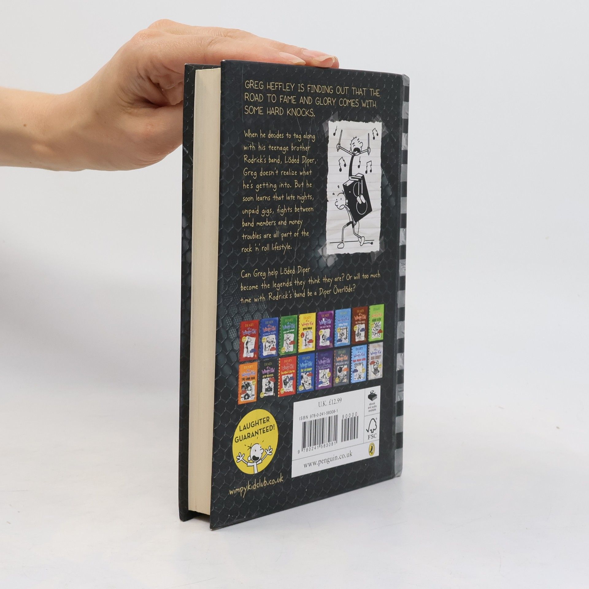 Jeff Kinney Diary of a wimpy kid. Diper Överlöde