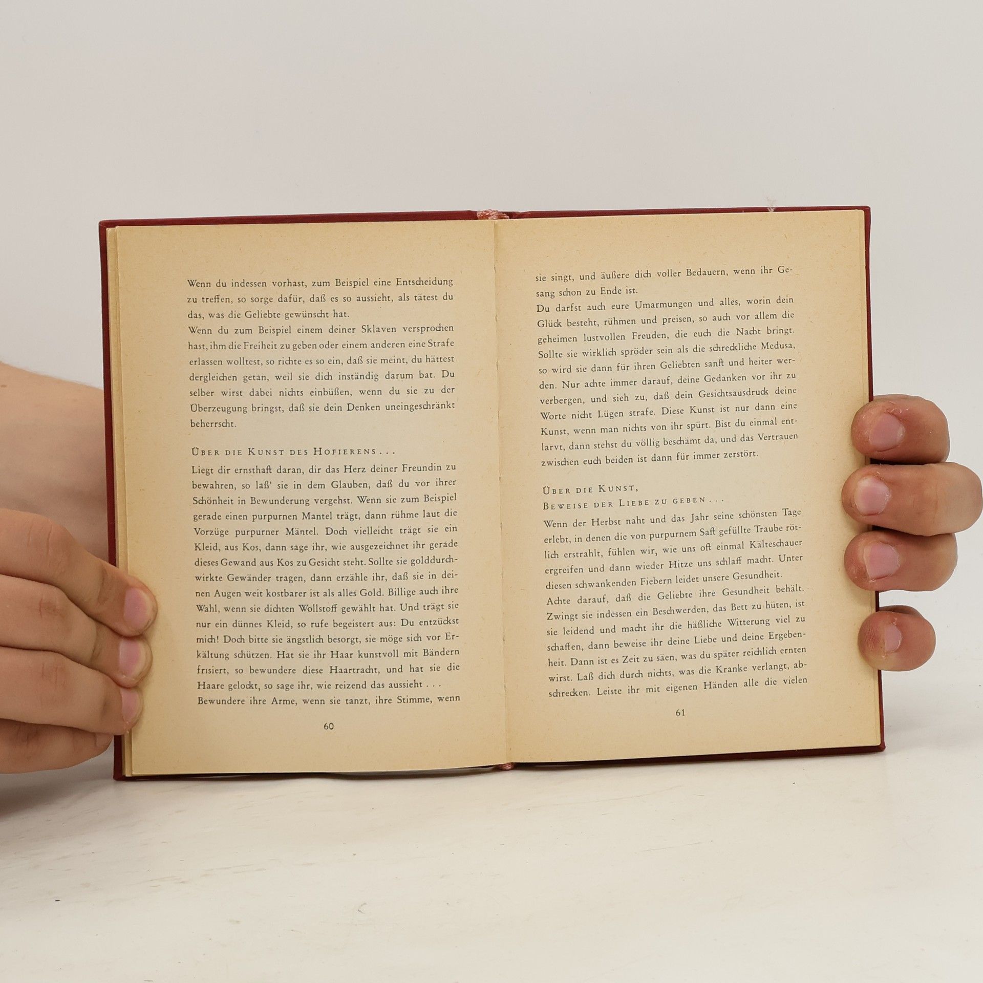 Publius Ovidius Naso Die Kunst zu Lieben