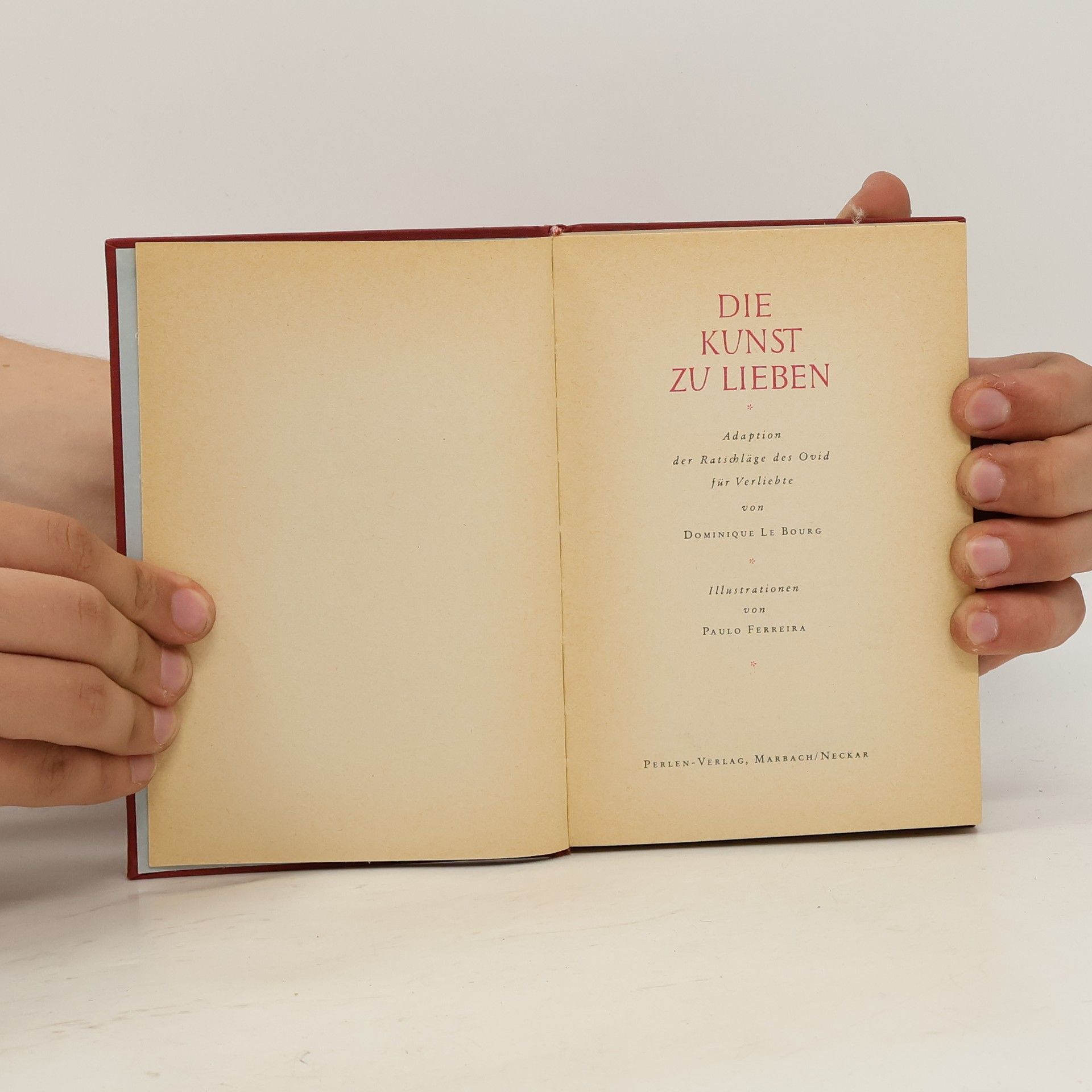Publius Ovidius Naso Die Kunst zu Lieben
