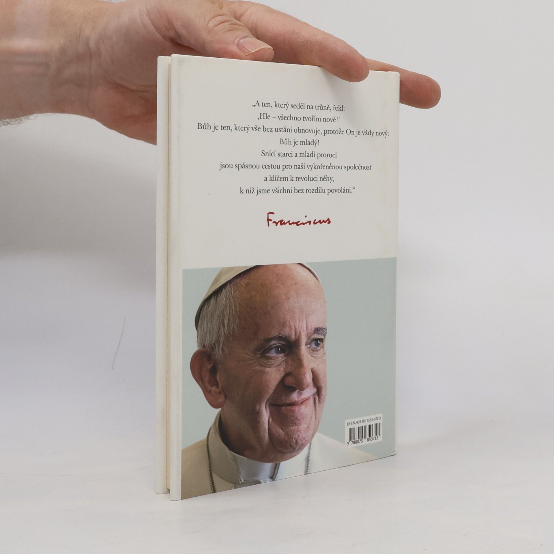 Papst Franziskus Bůh je mladý