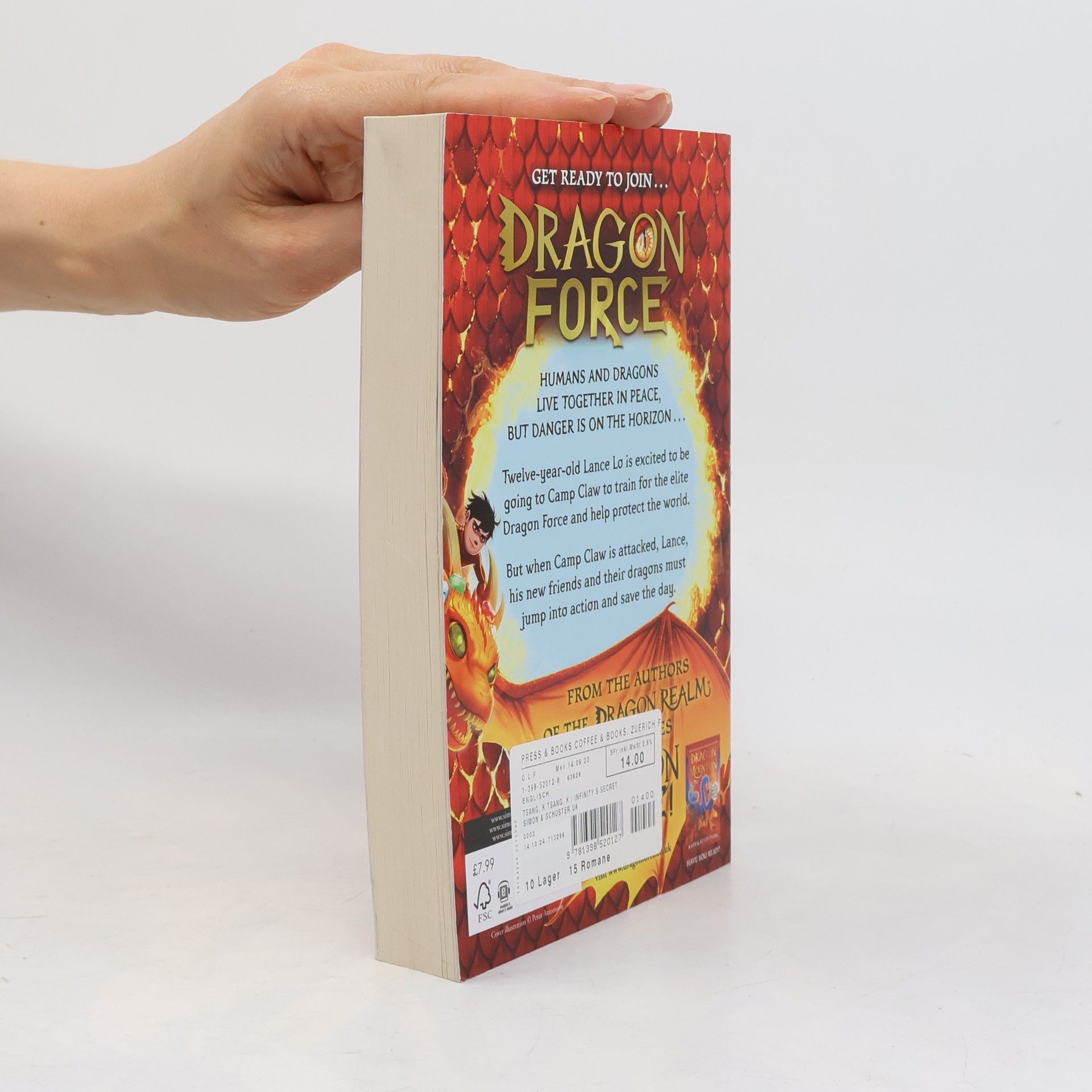 Katie Tsang Dragon Force: Infinity's Secret