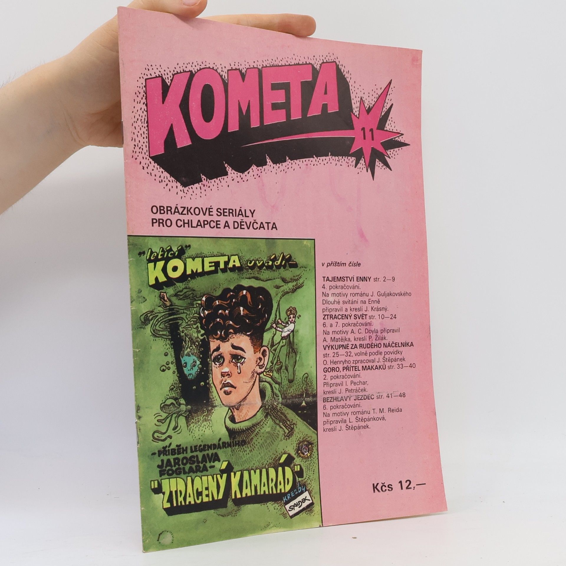 Kolektiv autorů Kometa, obrázkové seriály pro chlapce a děvčata 11
