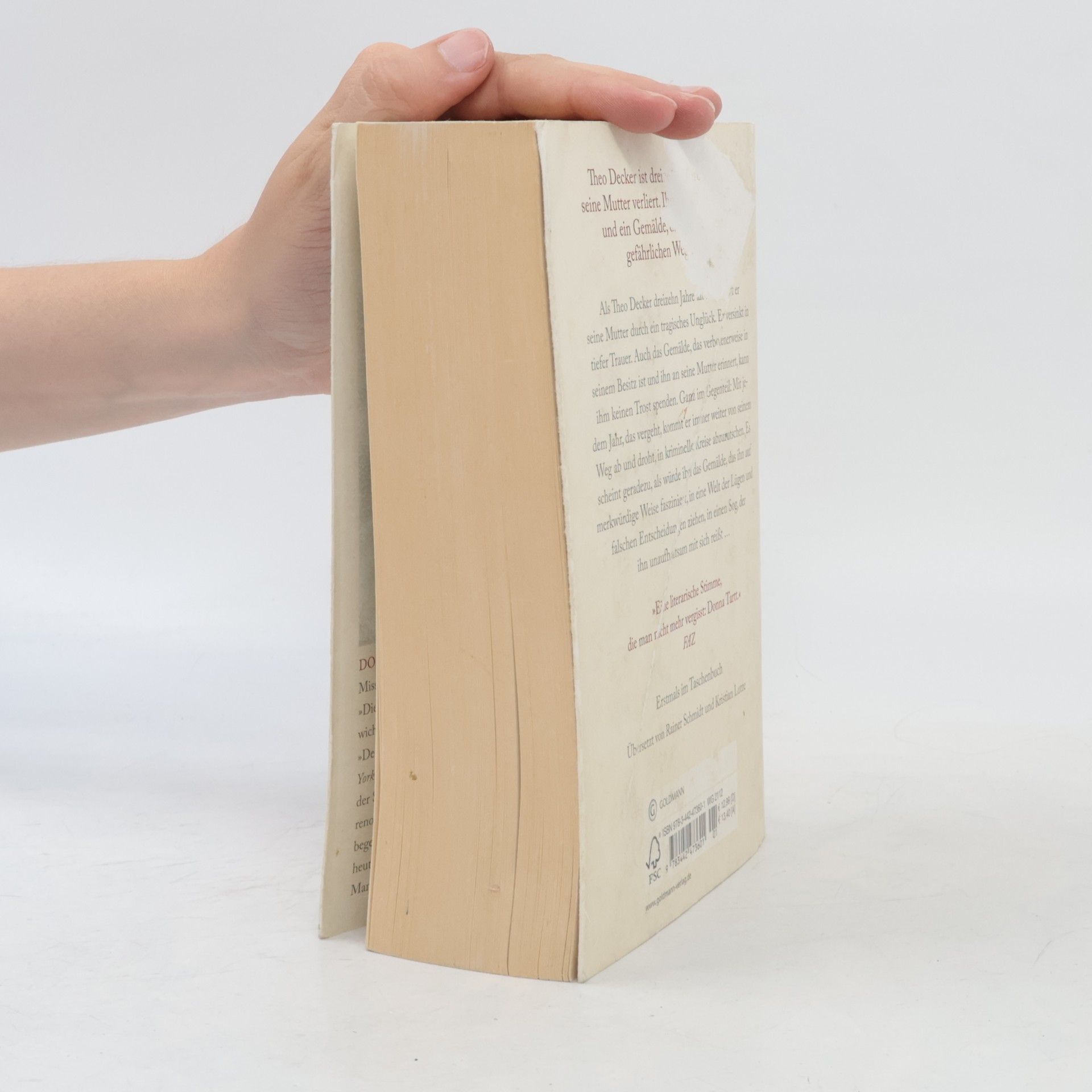 Donna Tartt Der Distelfink
