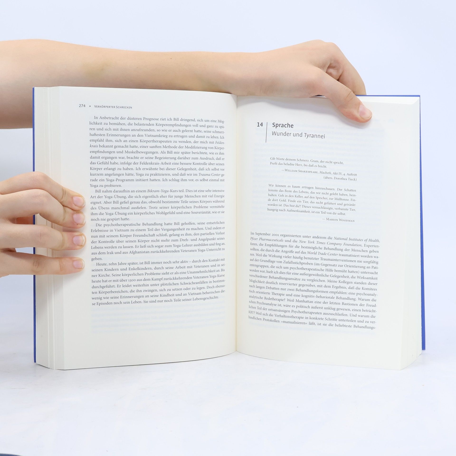 Bessel van der Kolk Verkörperter Schrecken