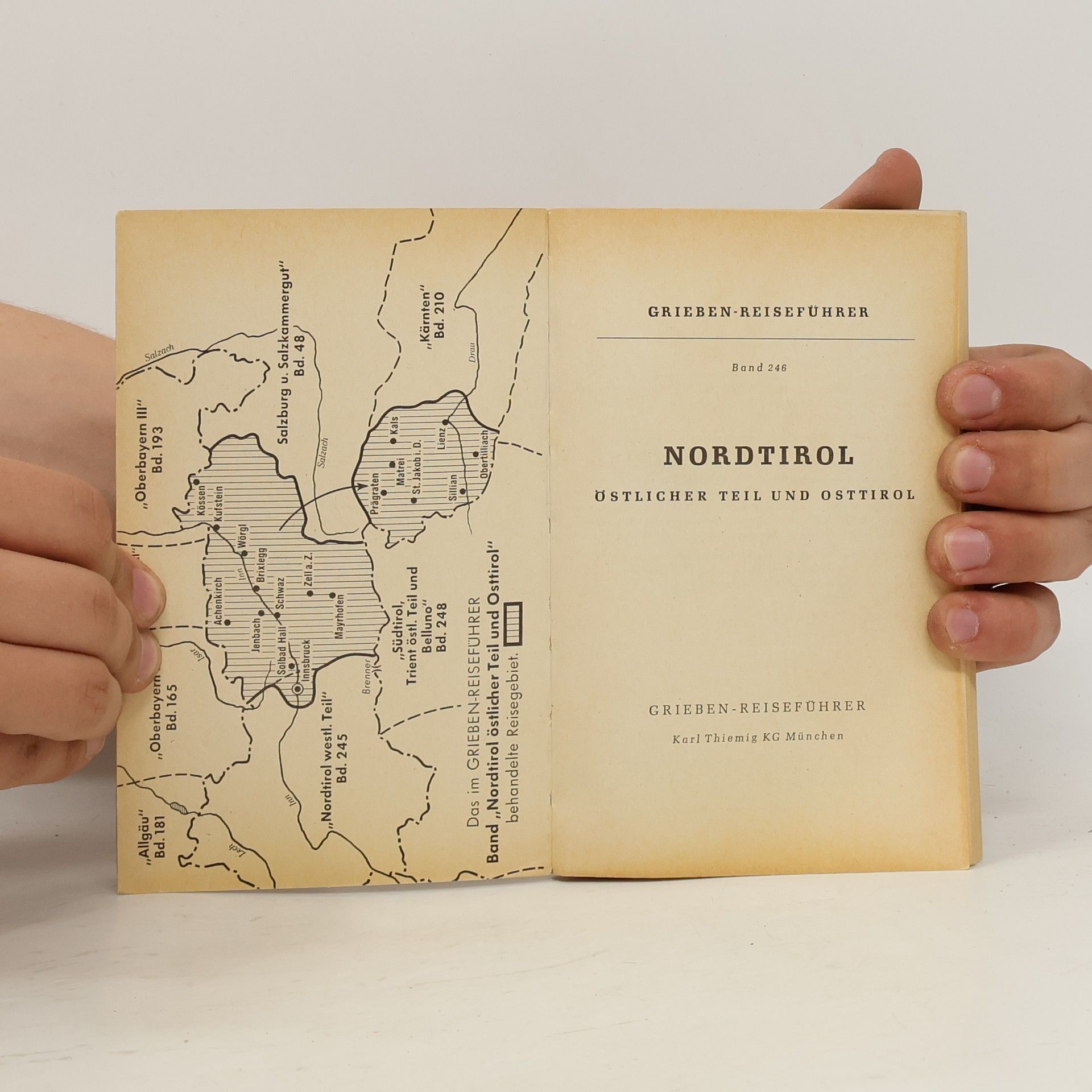 Collectif d'auteurs Grieben Österreich 246: Nordtirol, östlicher Teil und Osttirol
