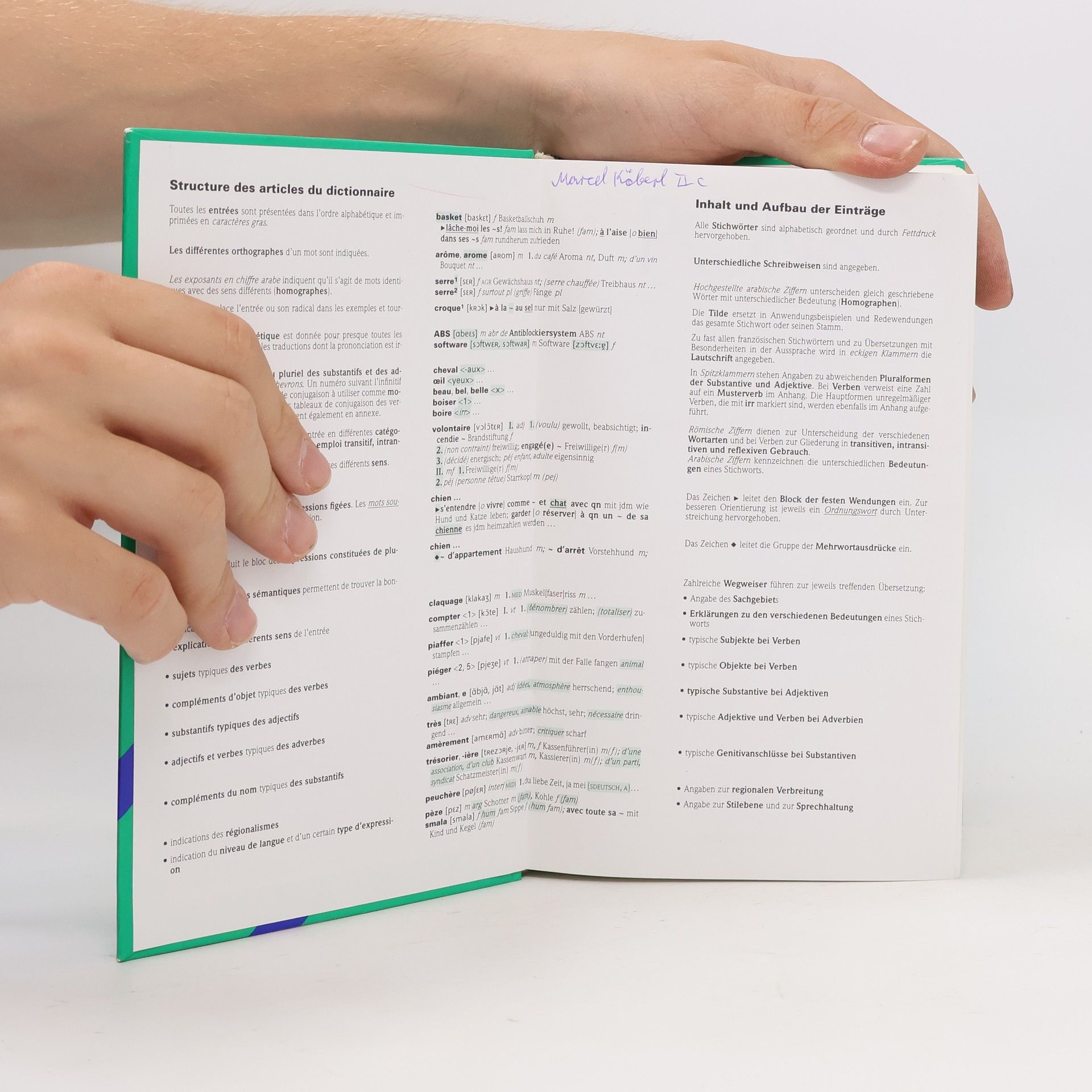 Kolektiv autorů PONS: Wörterbuch für Schule Und Studium: Teil 1 Französisch-Deutsch