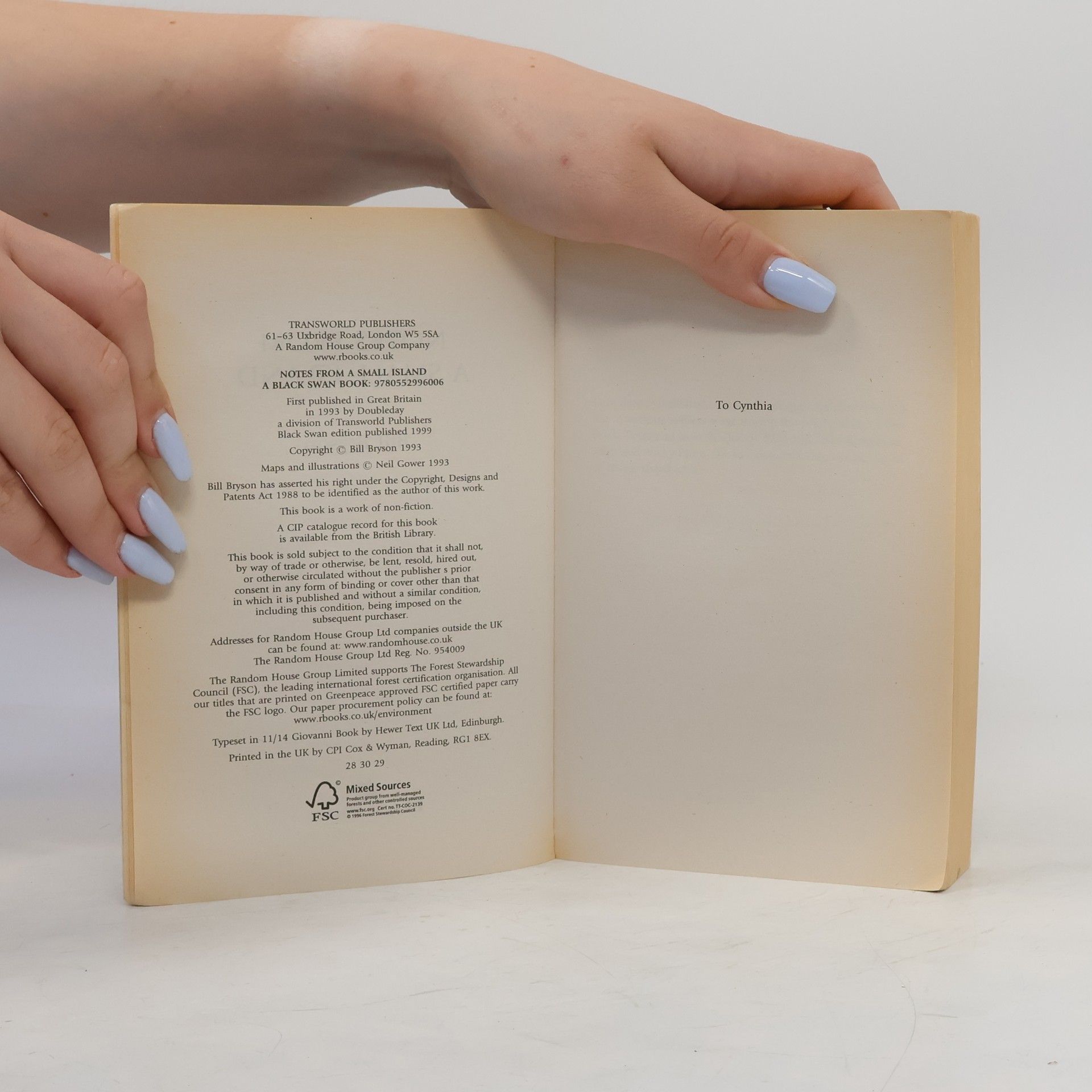 Bill Bryson Notes from a Small Island
