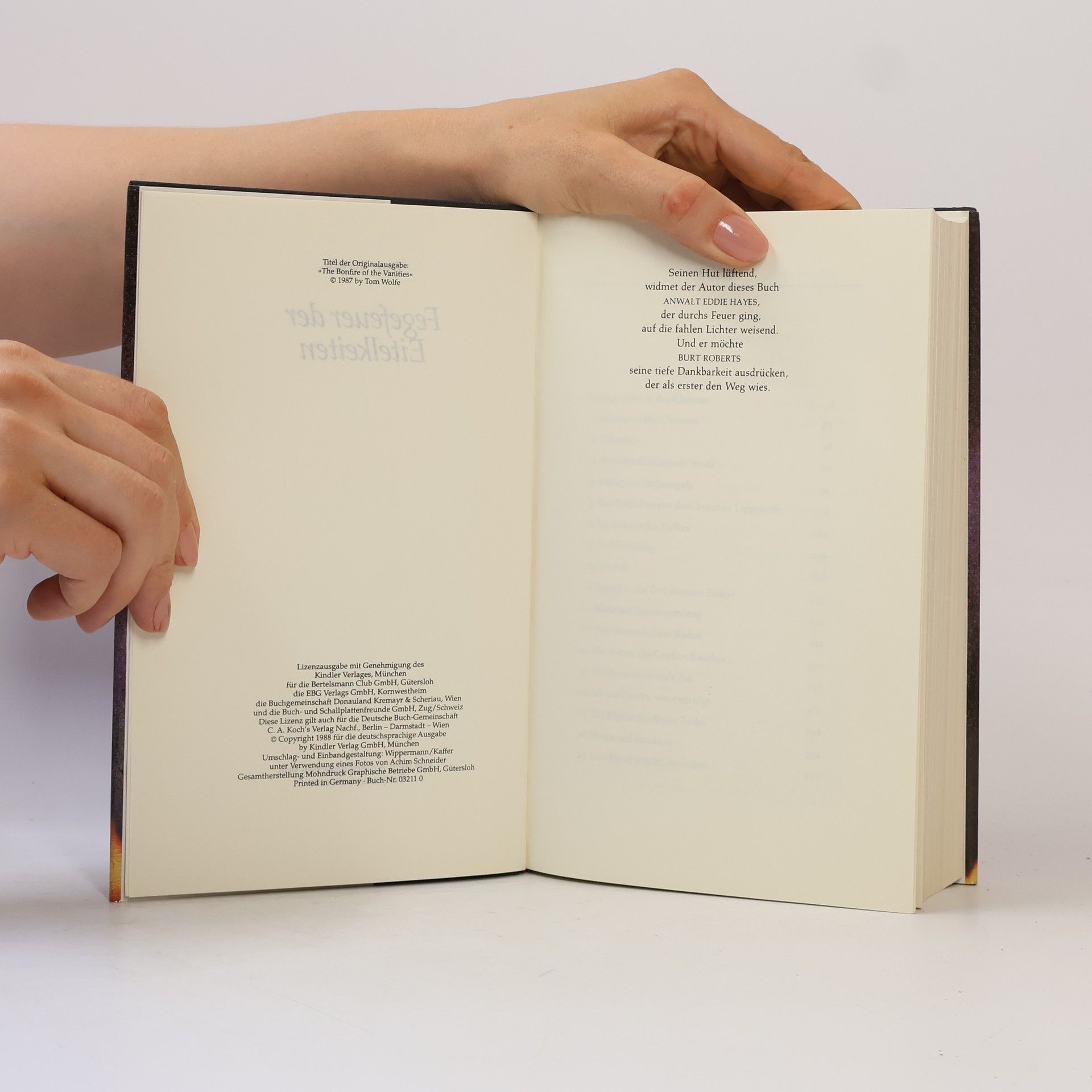 Tom Wolfe Fegefeuer der Eitelkeiten