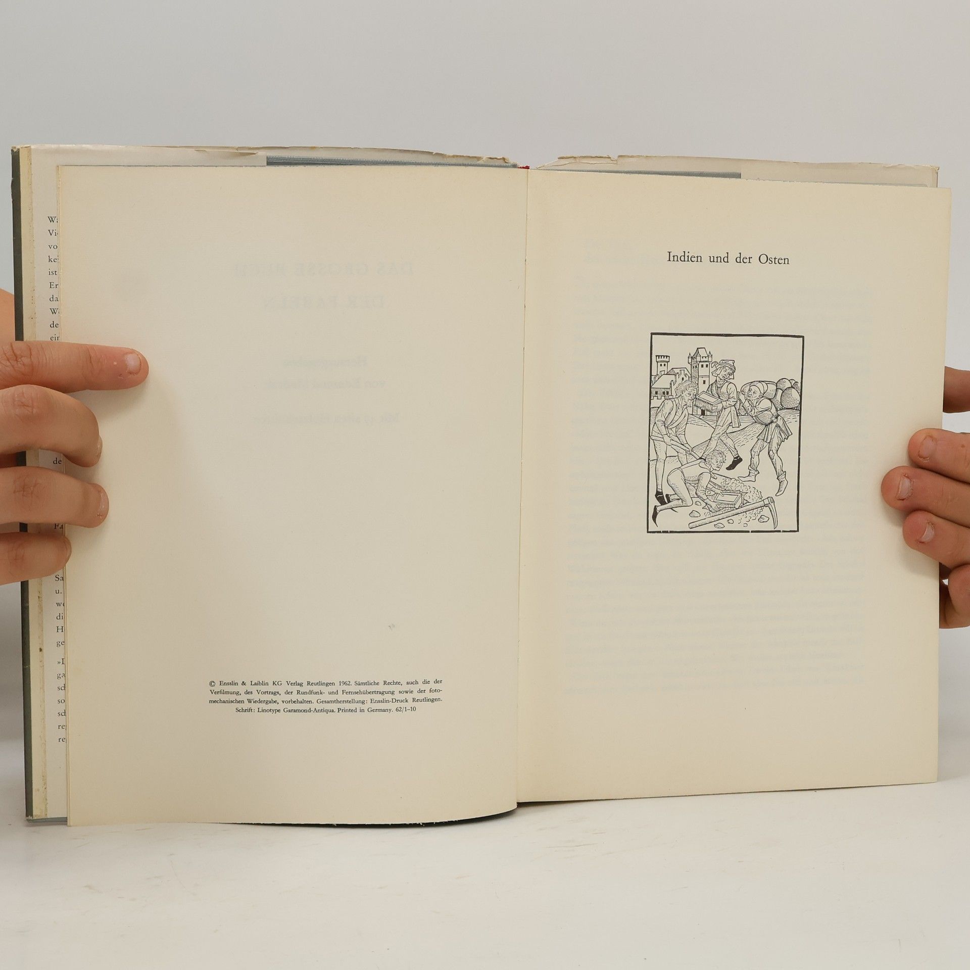 Autores varios Das große Buch der fabeln