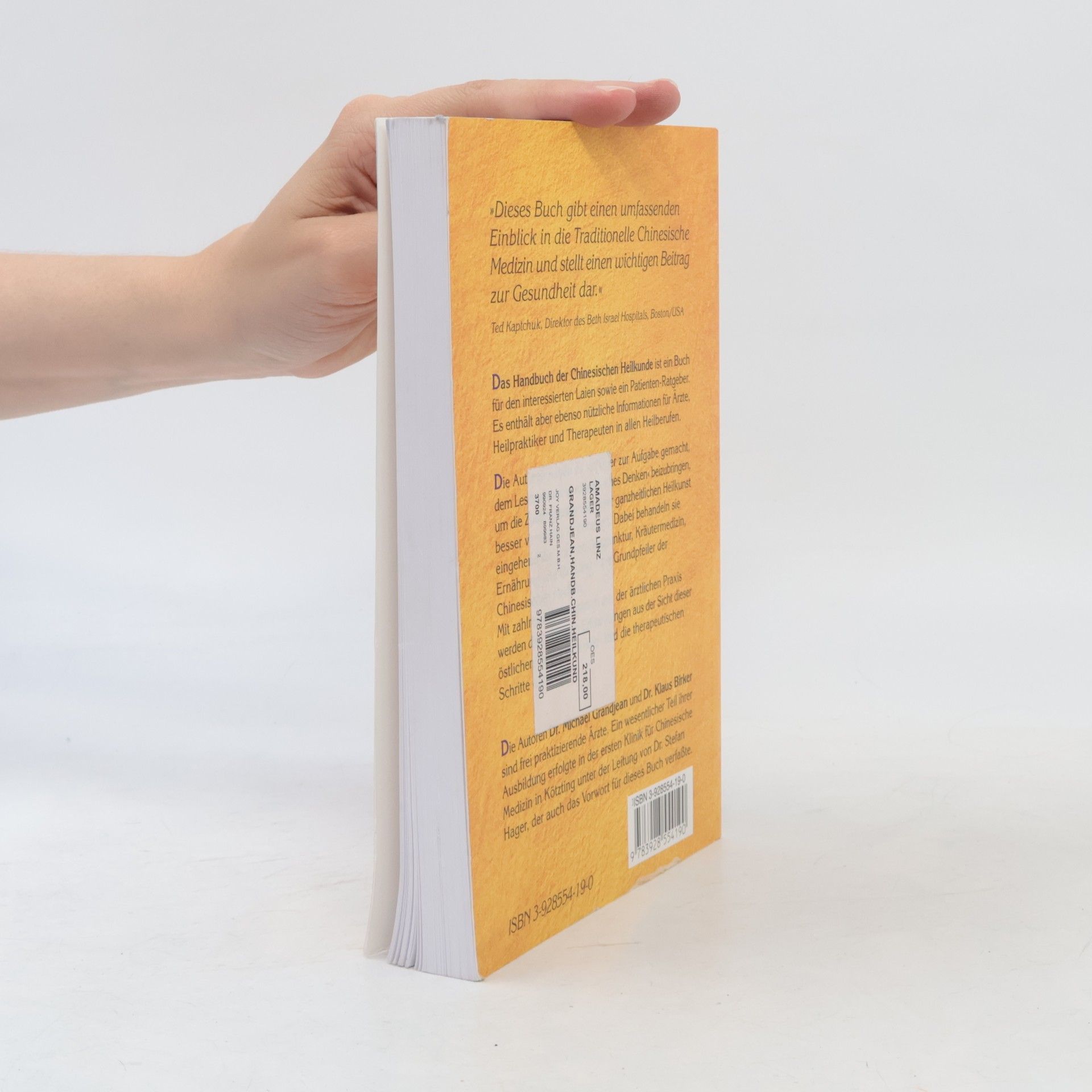 Michael Grandjean Das Handbuch der chinesischen Heilkunde