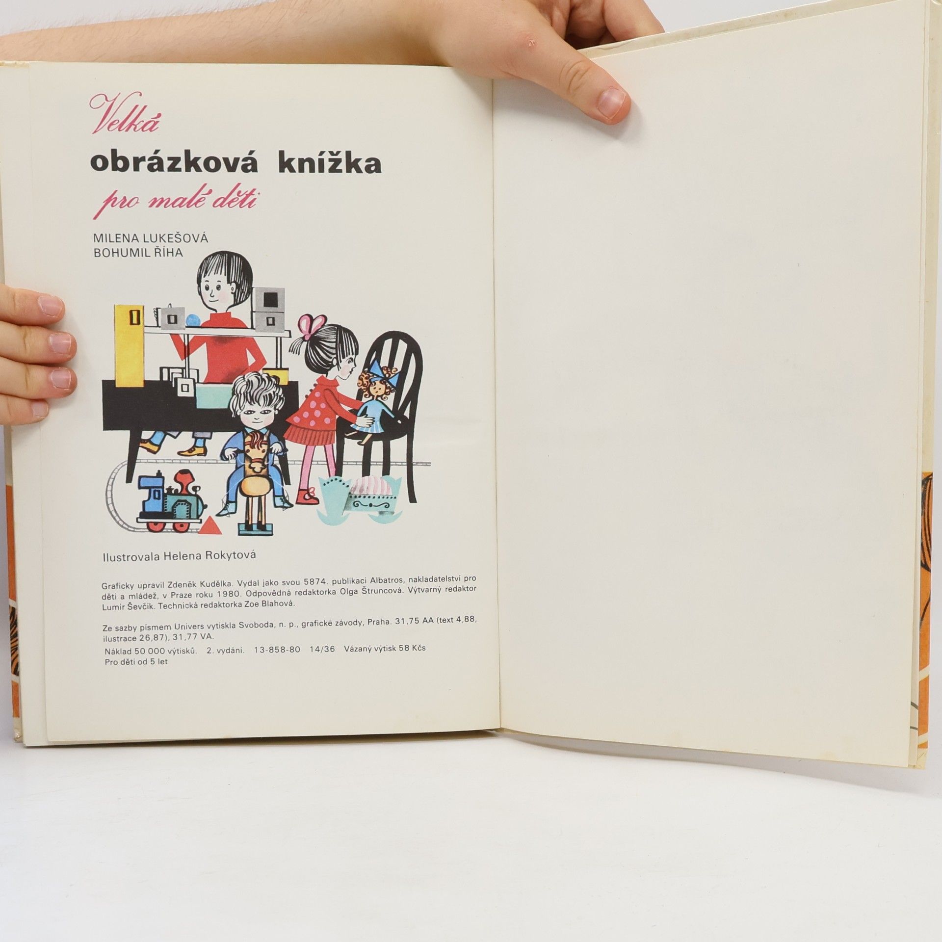 Milena Lukešová Velká obrázková knížka pro malé děti