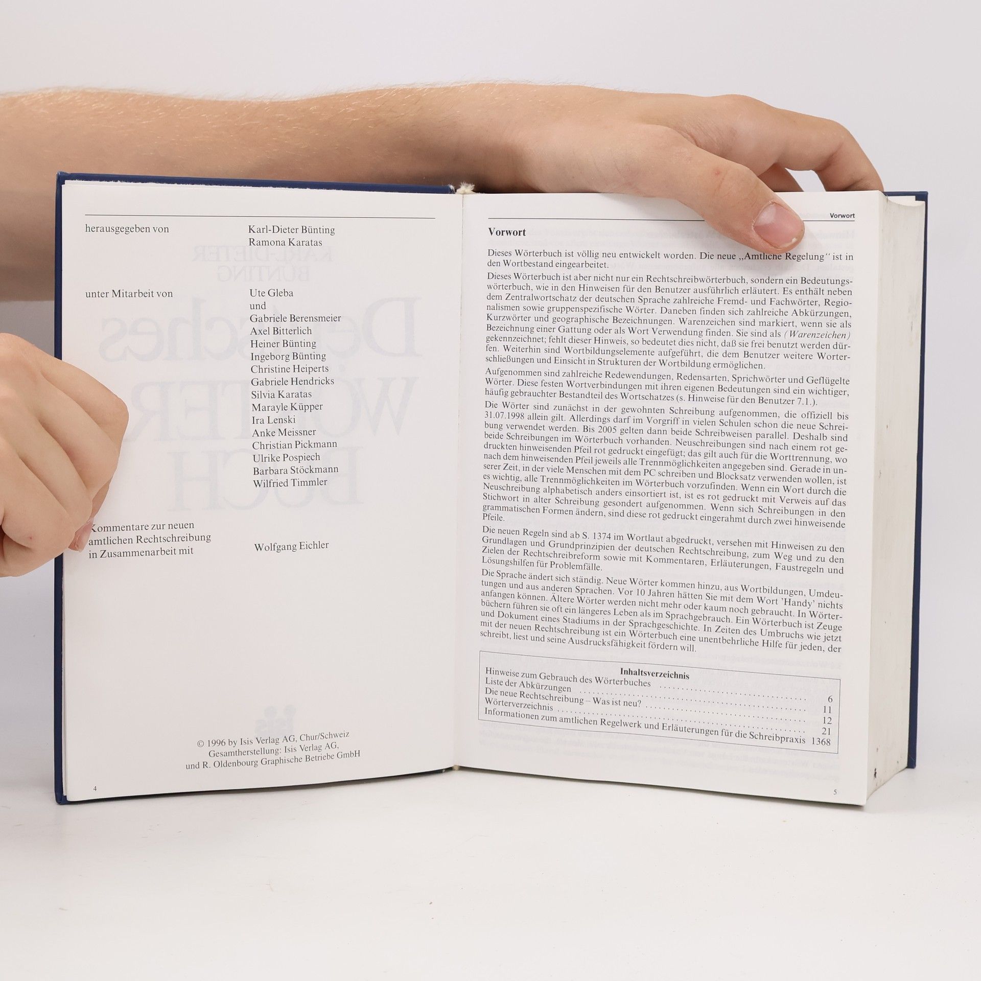 Karl-Dieter Bünting Deutsches Wörterbuch. Mit der neuen Rechtschreibung