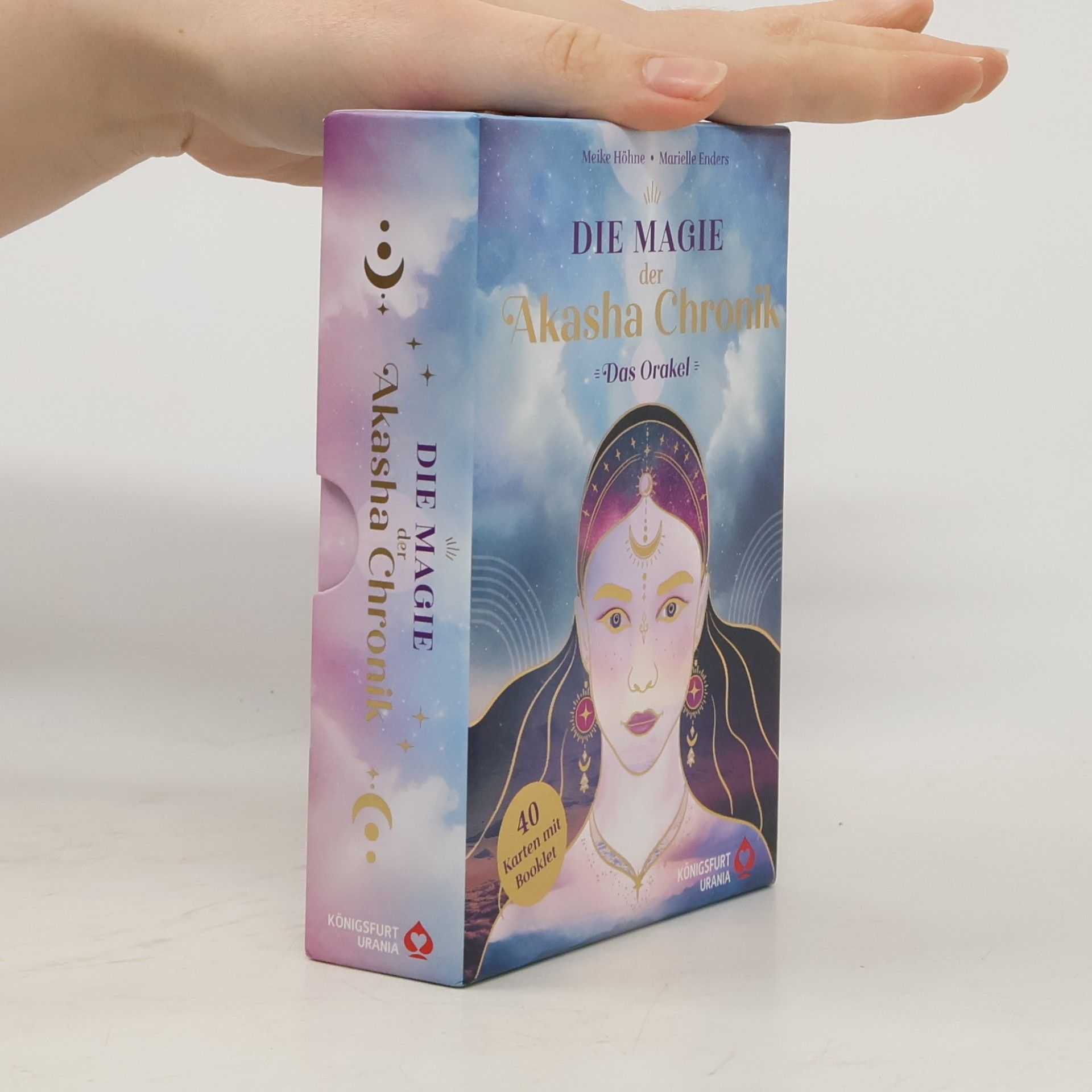 Meike Höhne Die Magie der Akasha Chronik - Das Orakel - 40 Orakelkarten und 160-seitiges Booklet