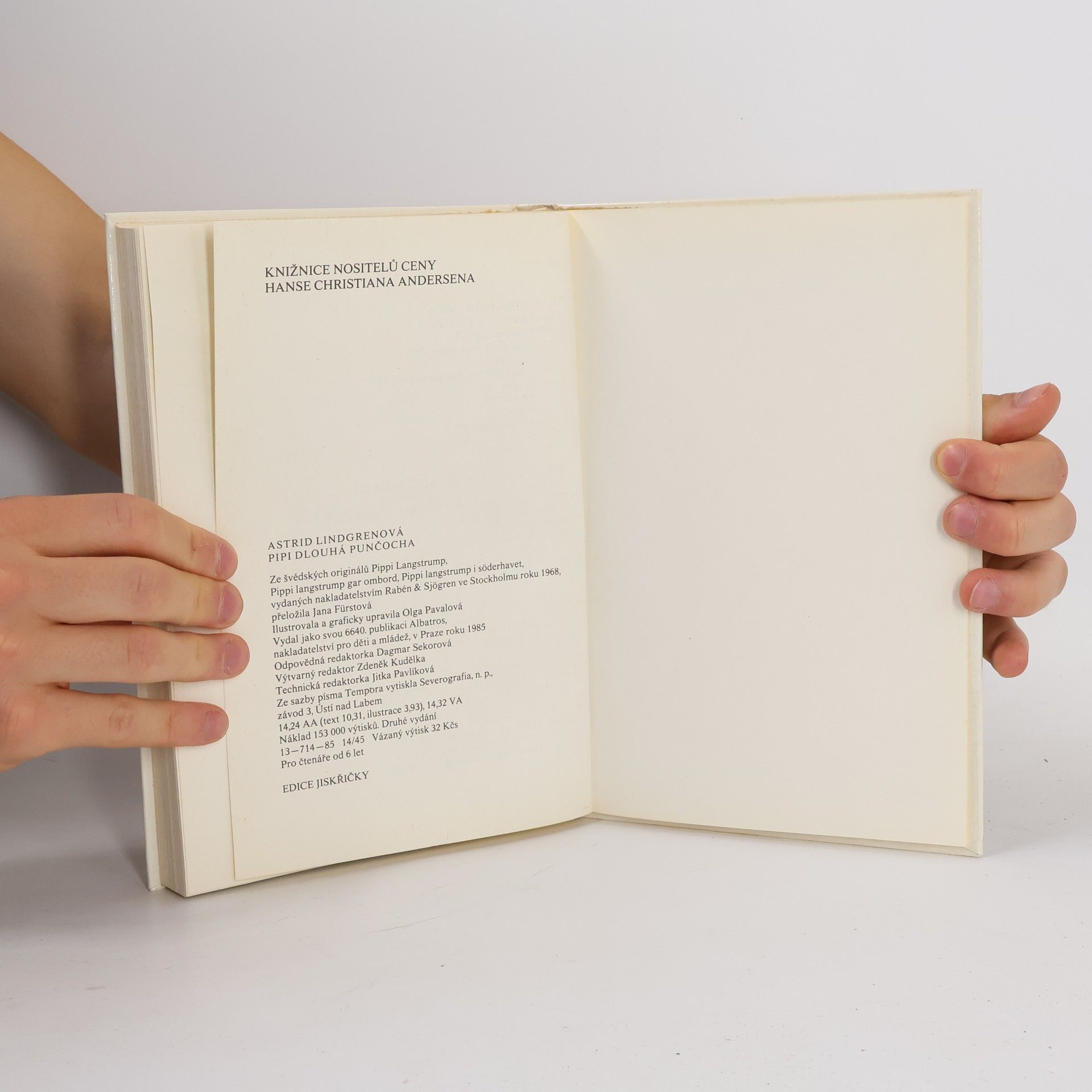 Astrid Lindgren Pipi Dlouhá punčocha