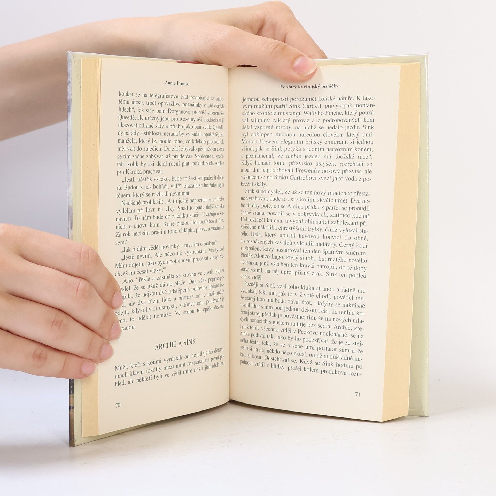 Annie Proulx Takhle je to dobrý