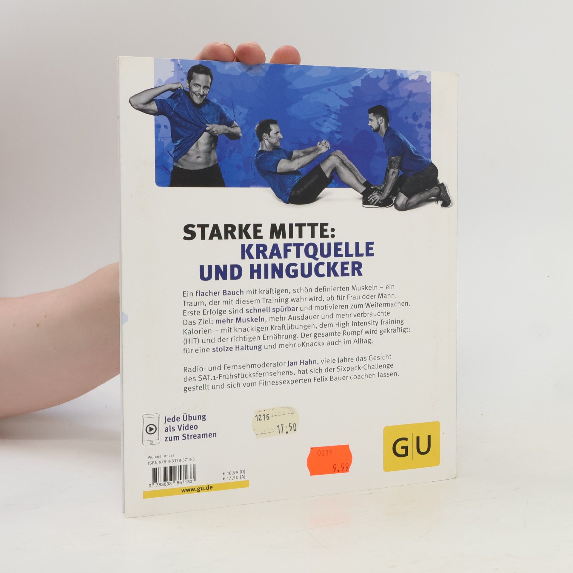 Jan Hahn GU Einzeltitel Gesundheit/Alternativheilkunde: Meine Sixpack Challenge
