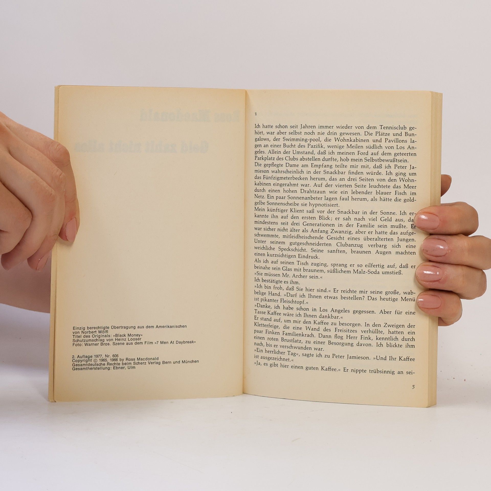 Ross Macdonald Geld zahlt nicht alles