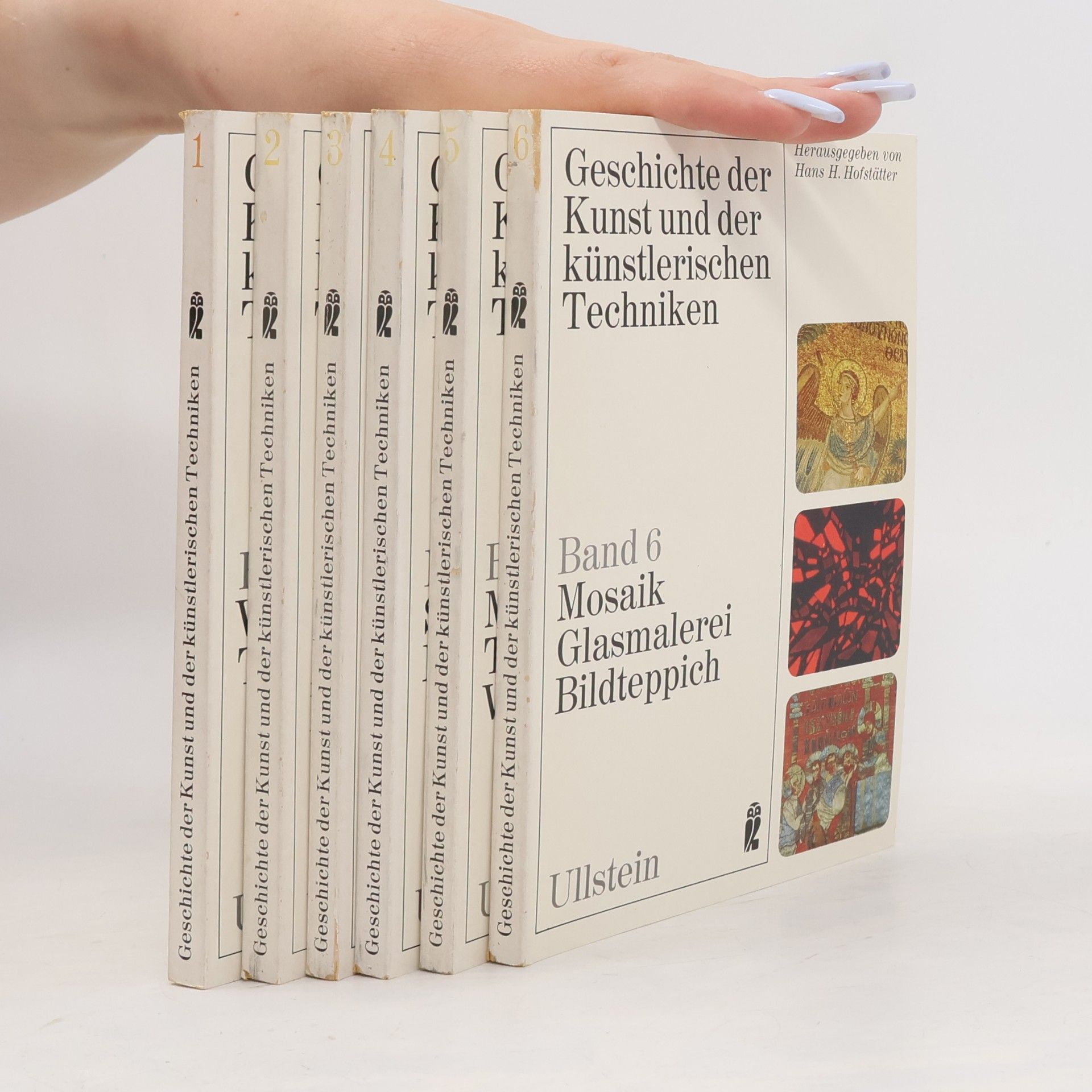 Hans Hofstatter Geschichte der Kunst und der künstlerischen Techniken 1-6