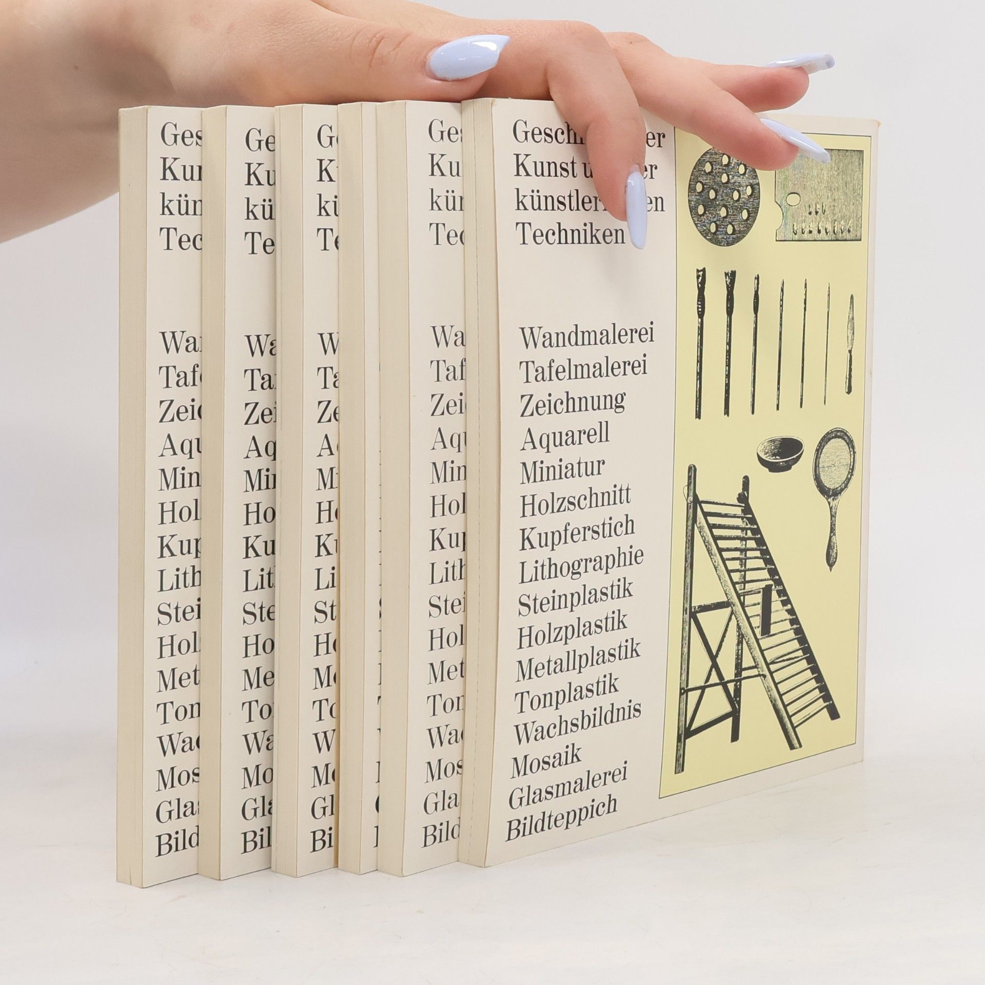 Hans Helmut Hofstätter Geschichte der Kunst und der künstlerischen Techniken 1-6
