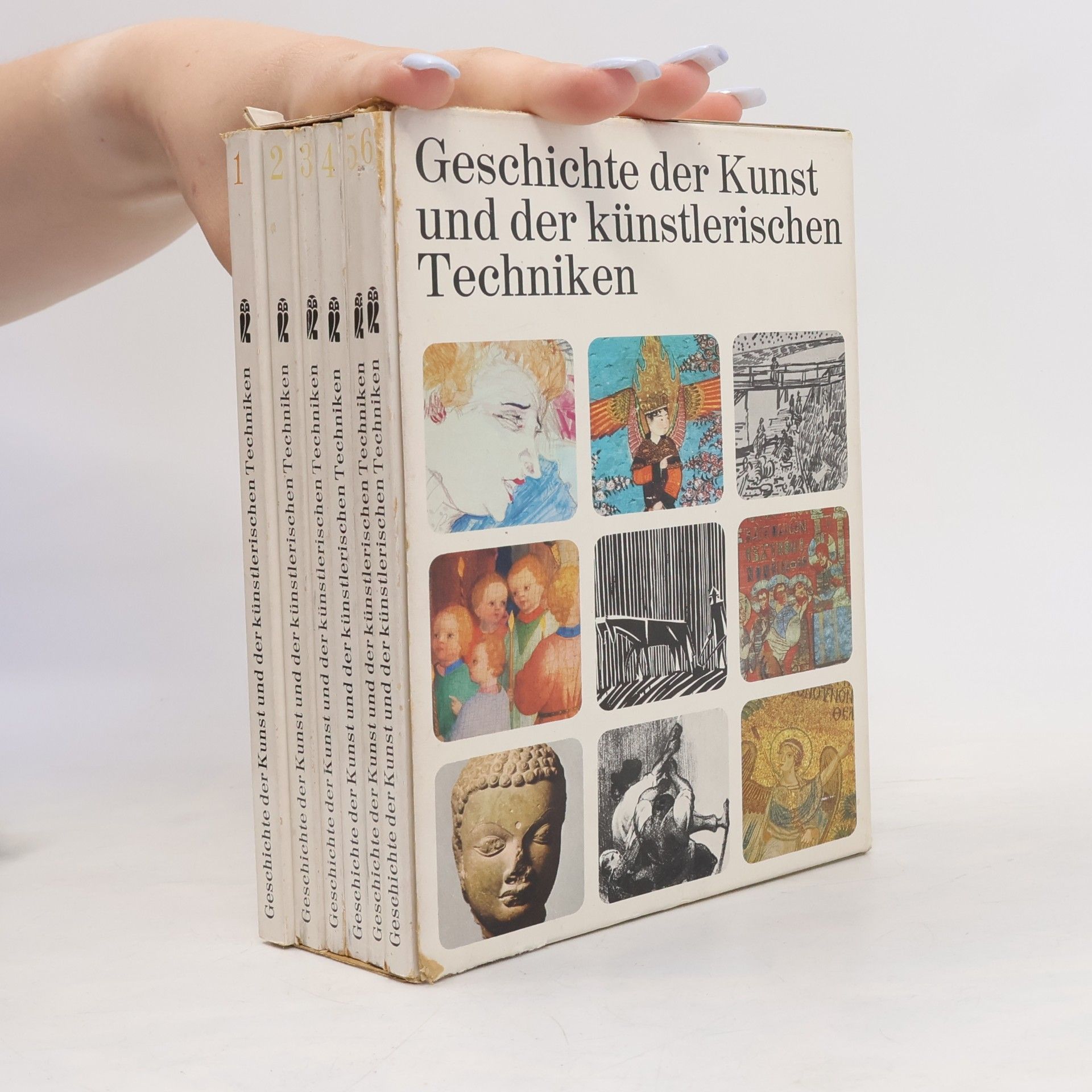 Hans Helmut Hofstätter Geschichte der Kunst und der künstlerischen Techniken 1-6