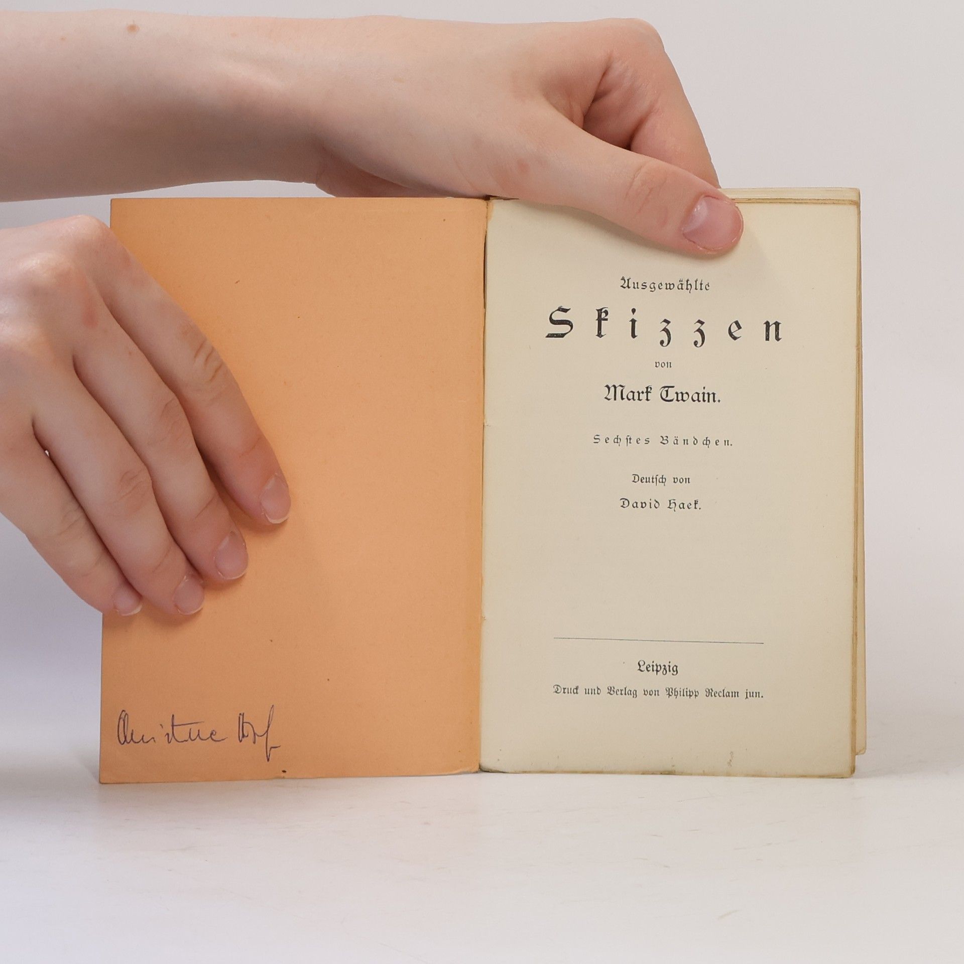Mark Twain Ausgewählte Skizzen 6