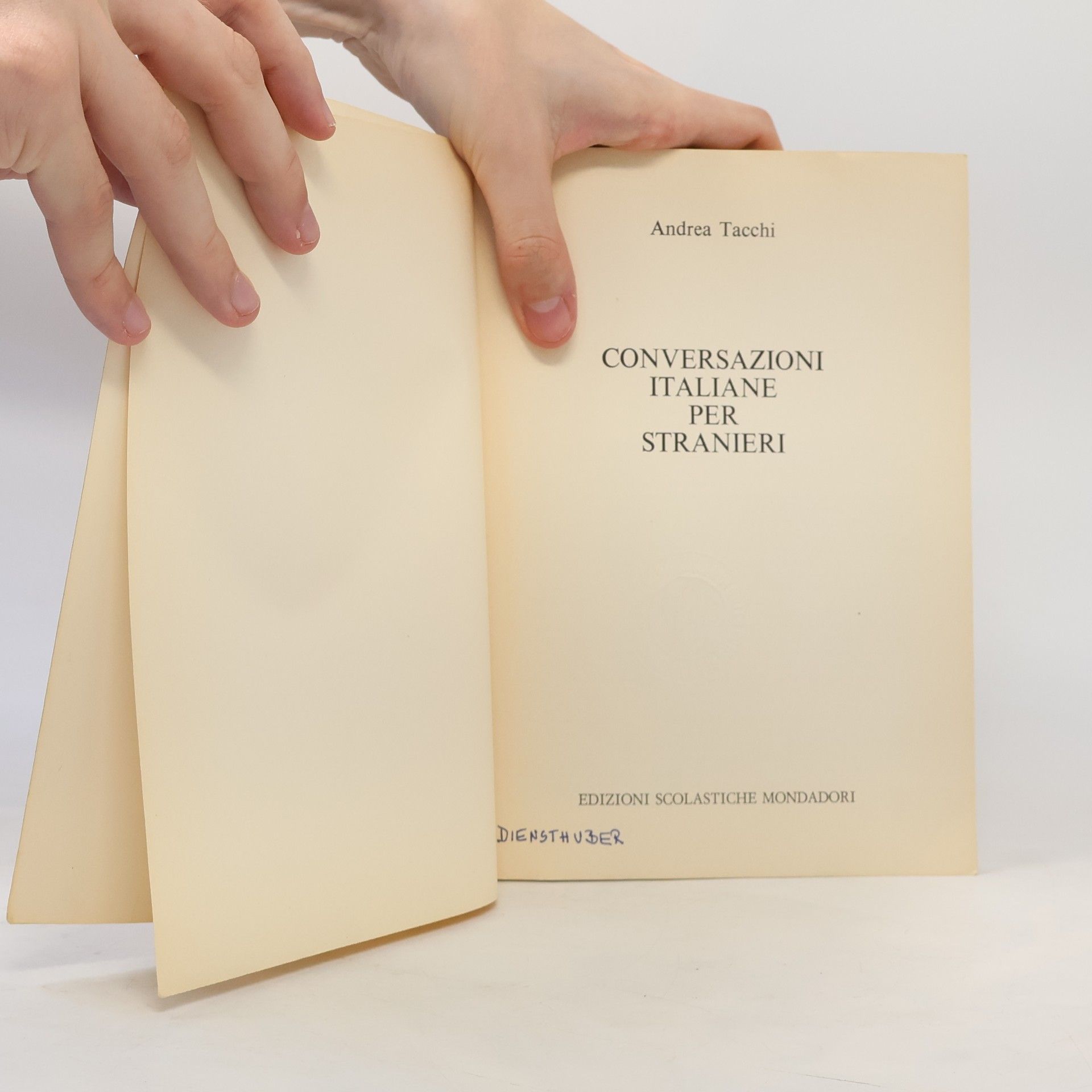 Andrea Tacchi Conversazioni italiane per stranieri