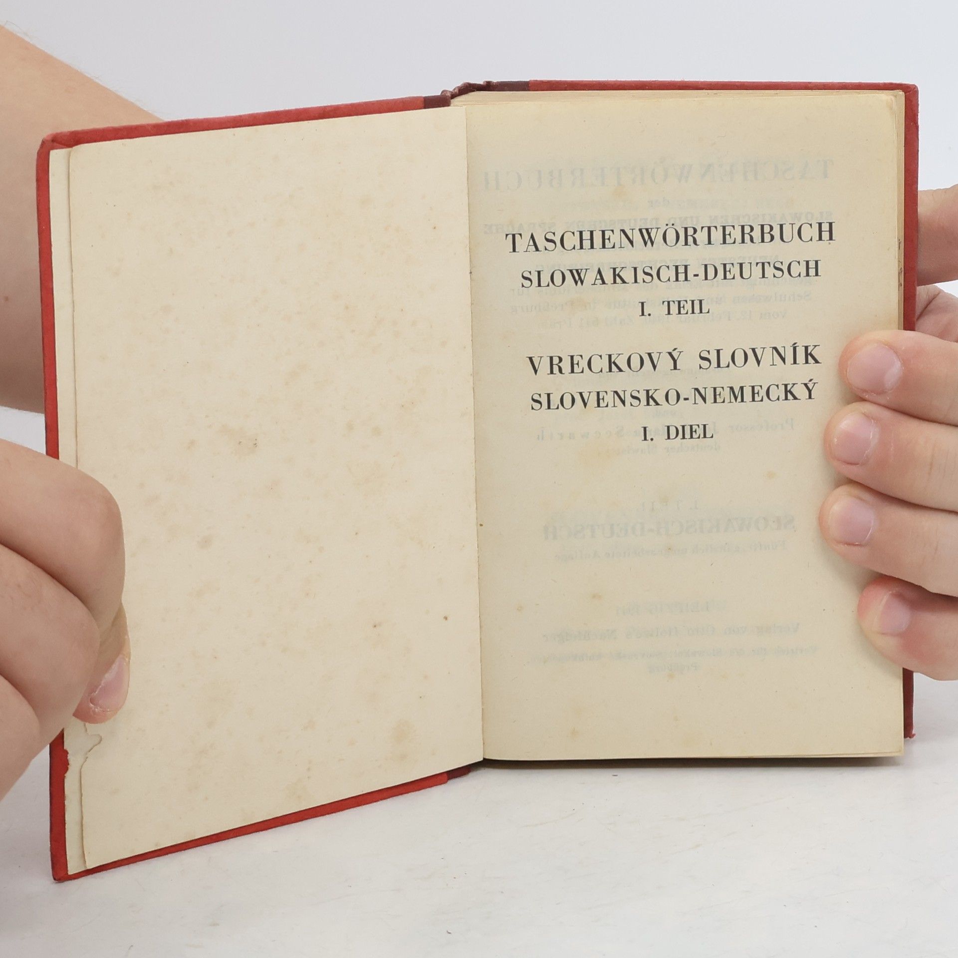 Autorenkollektiv Holtze's wörterbücher slowakisch-deutsch I