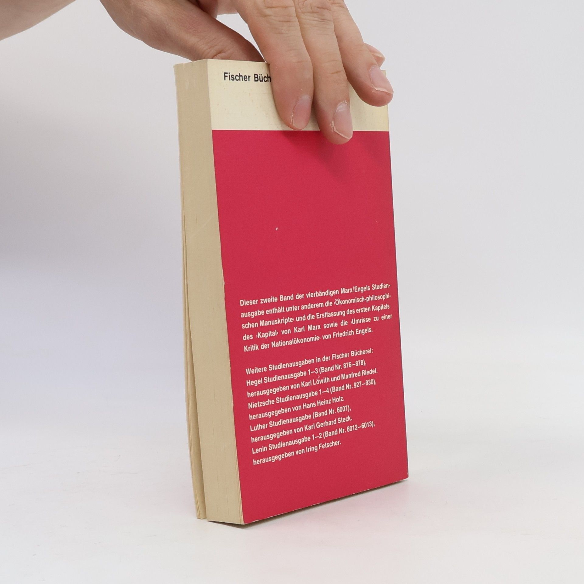 Karl Marx Studienausgabe