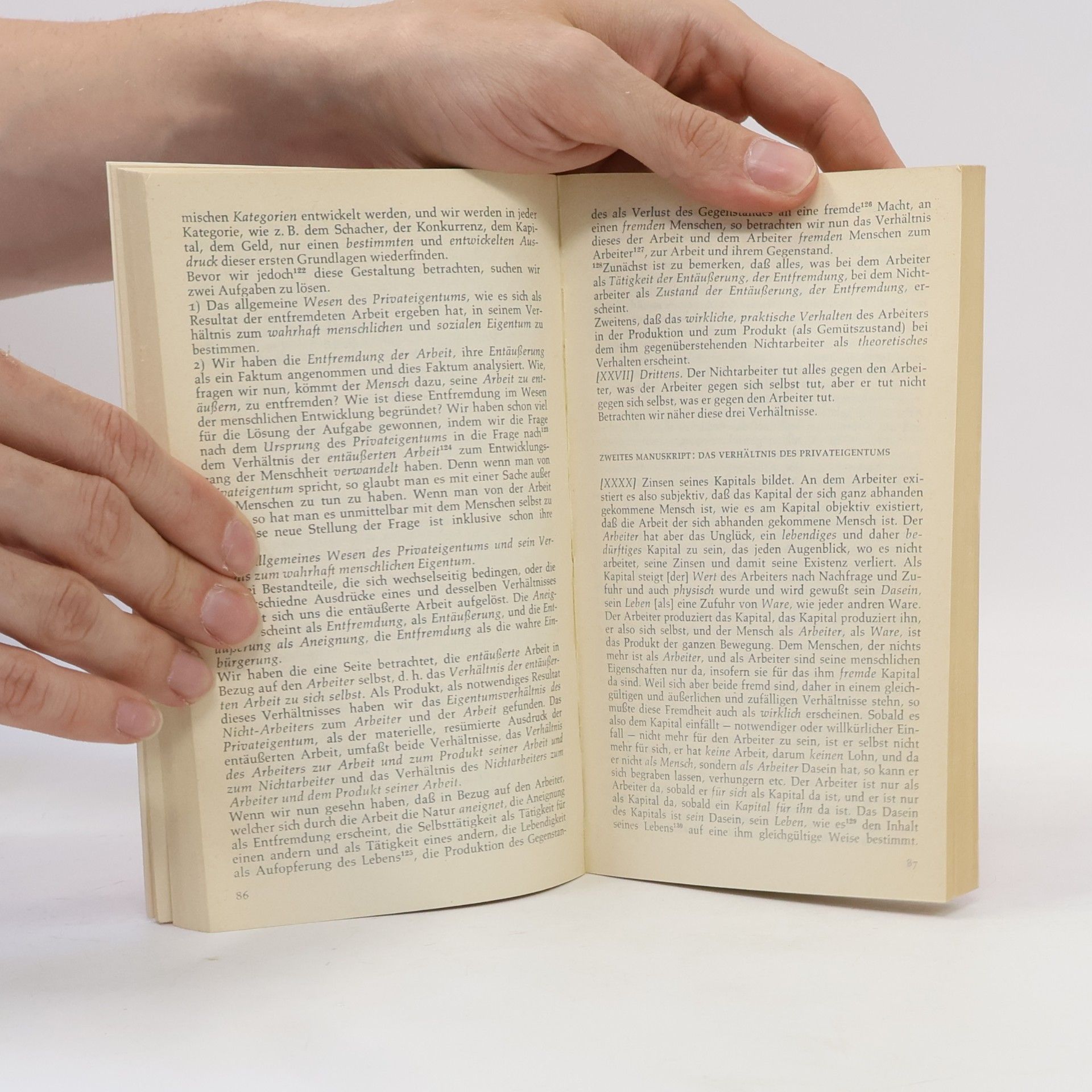 Karl Marx Studienausgabe