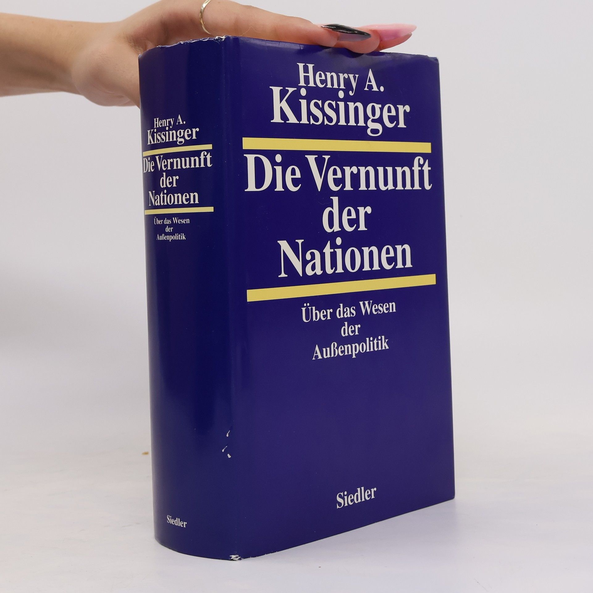 Henry Kissinger Die Vernunft der Nationen