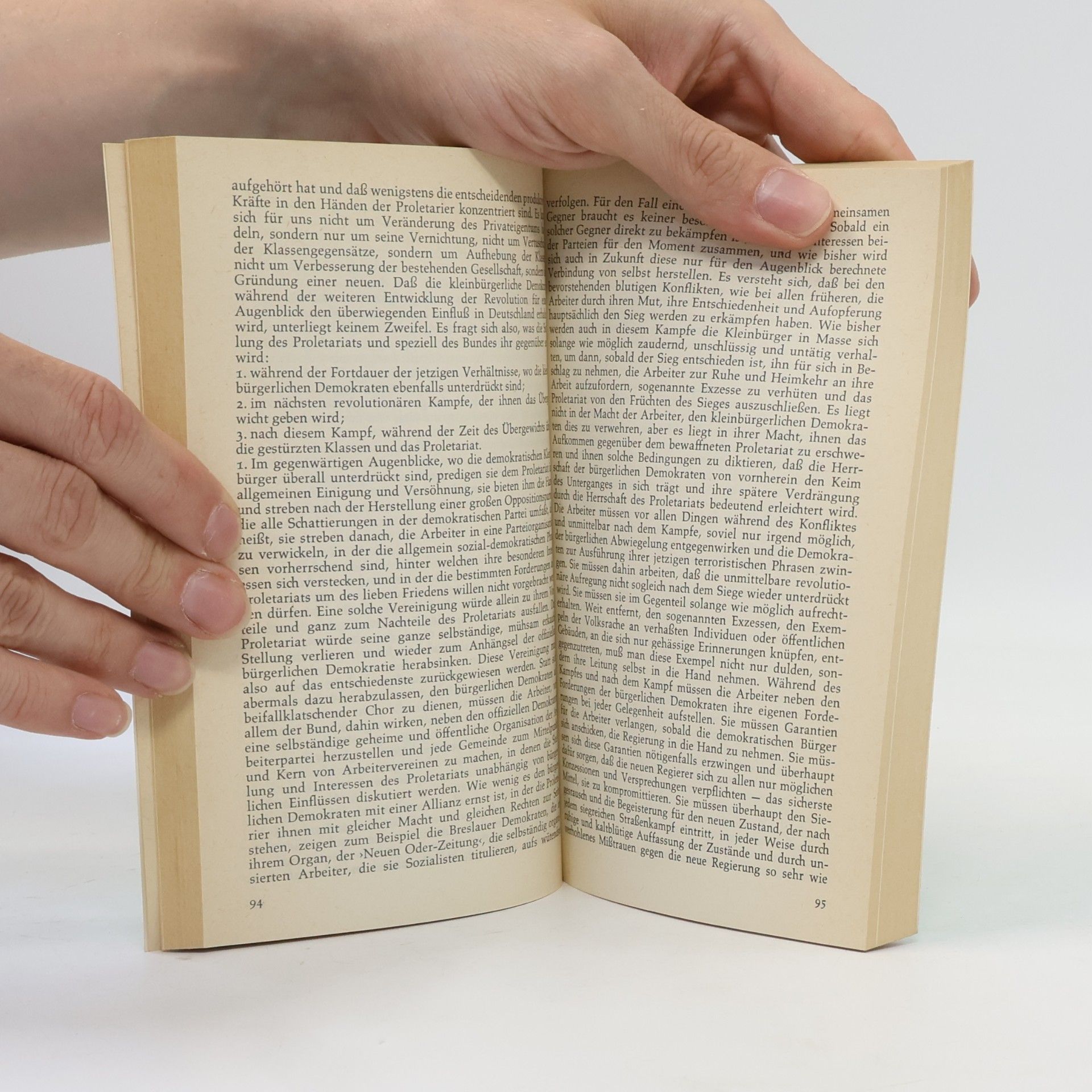 Karl Marx Marx-Engels Studienausgabe III. Geschichte und Politik