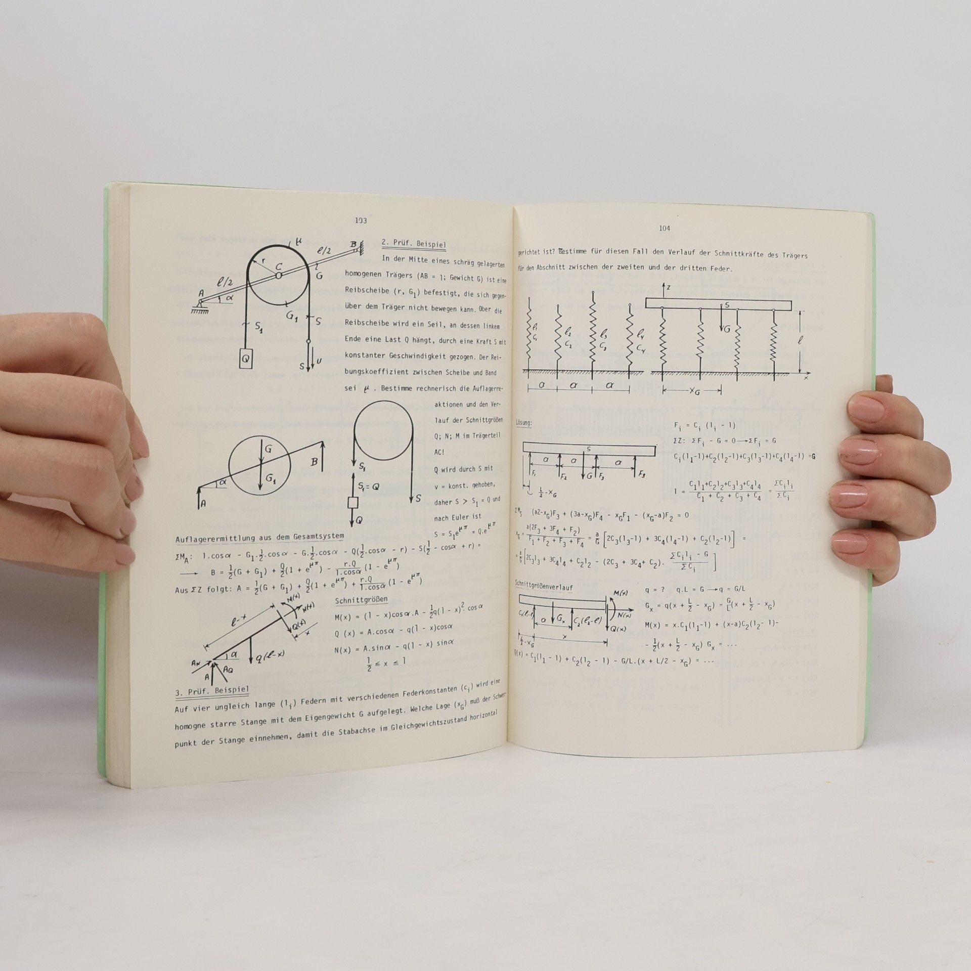 Various authors Allgemeine Mechanik: Prüfungsbeispielsammlung Teil 1: Statik