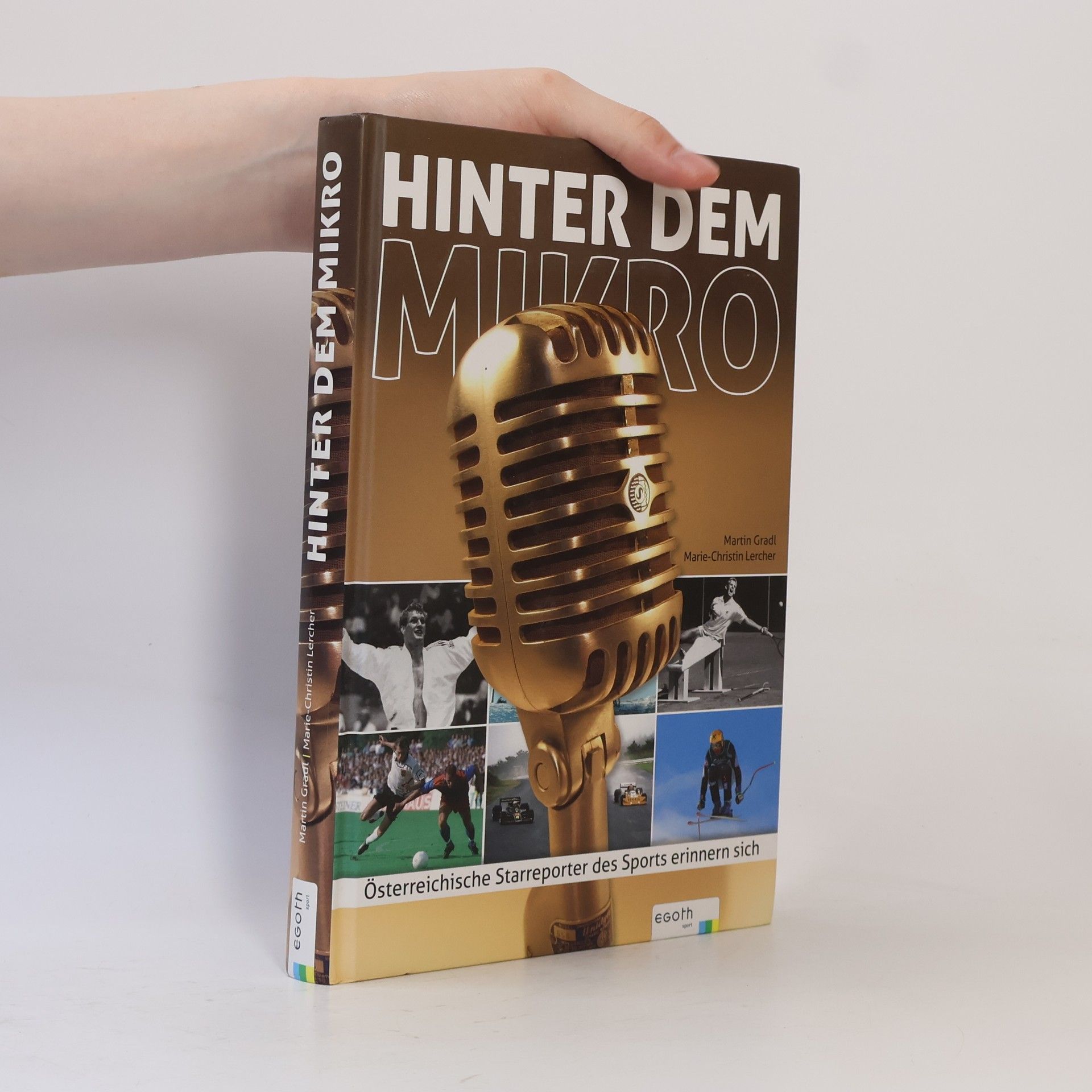 Martin Gradl Hinter dem Mikro