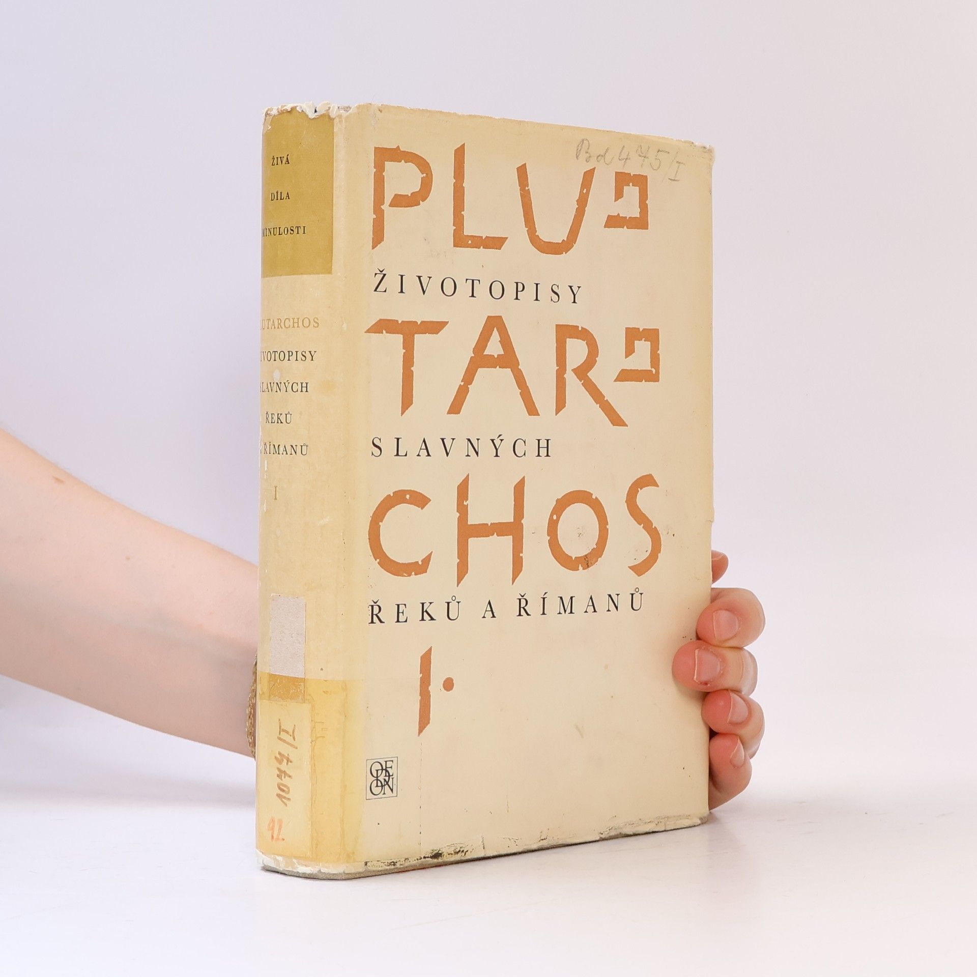 Plútarchos Životopisy slavných Řeků a Římanů I.