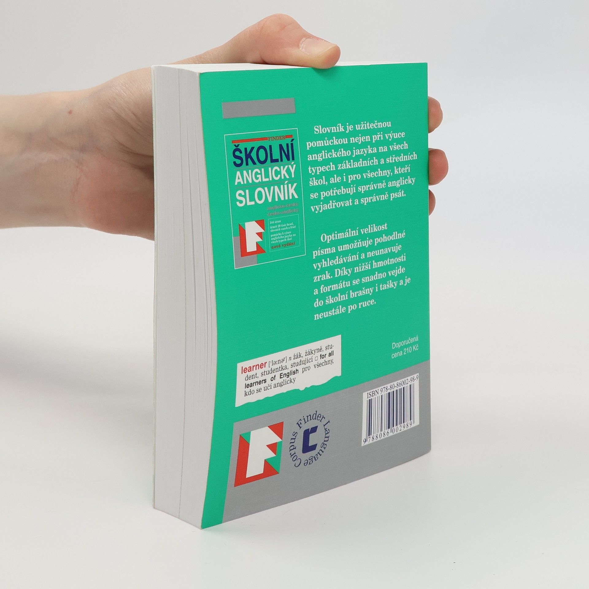 Various authors Školní anglický slovník : anglicko-český, česko-anglický Anglicko-český, česko-anglický slovník