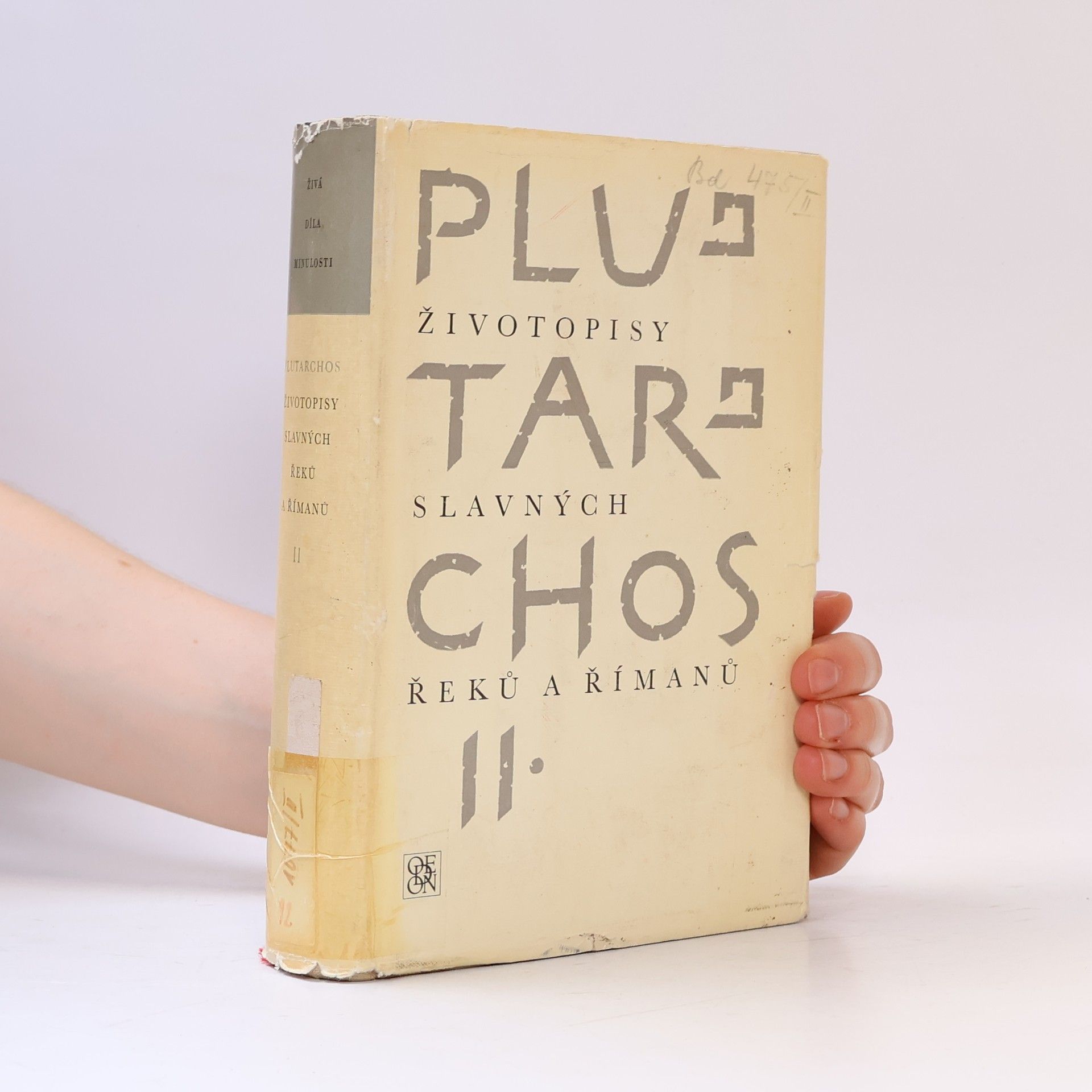 Plutarch Životopisy slavných Řeků a Římanů
