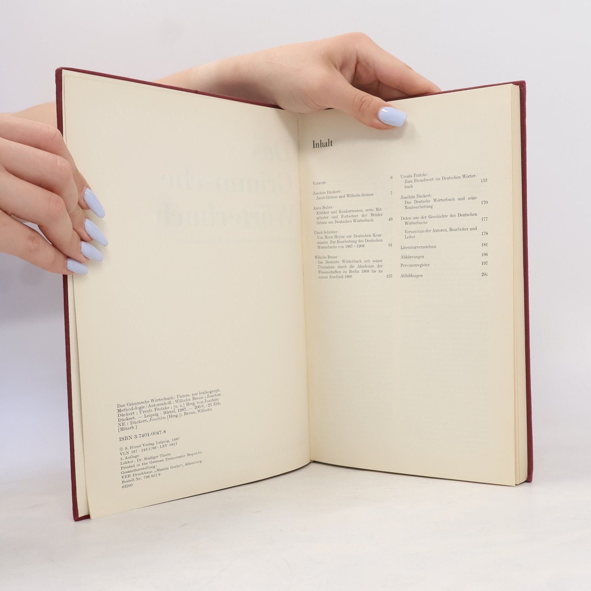 Joachim Dückert Das Grimmsche Wörterbuch