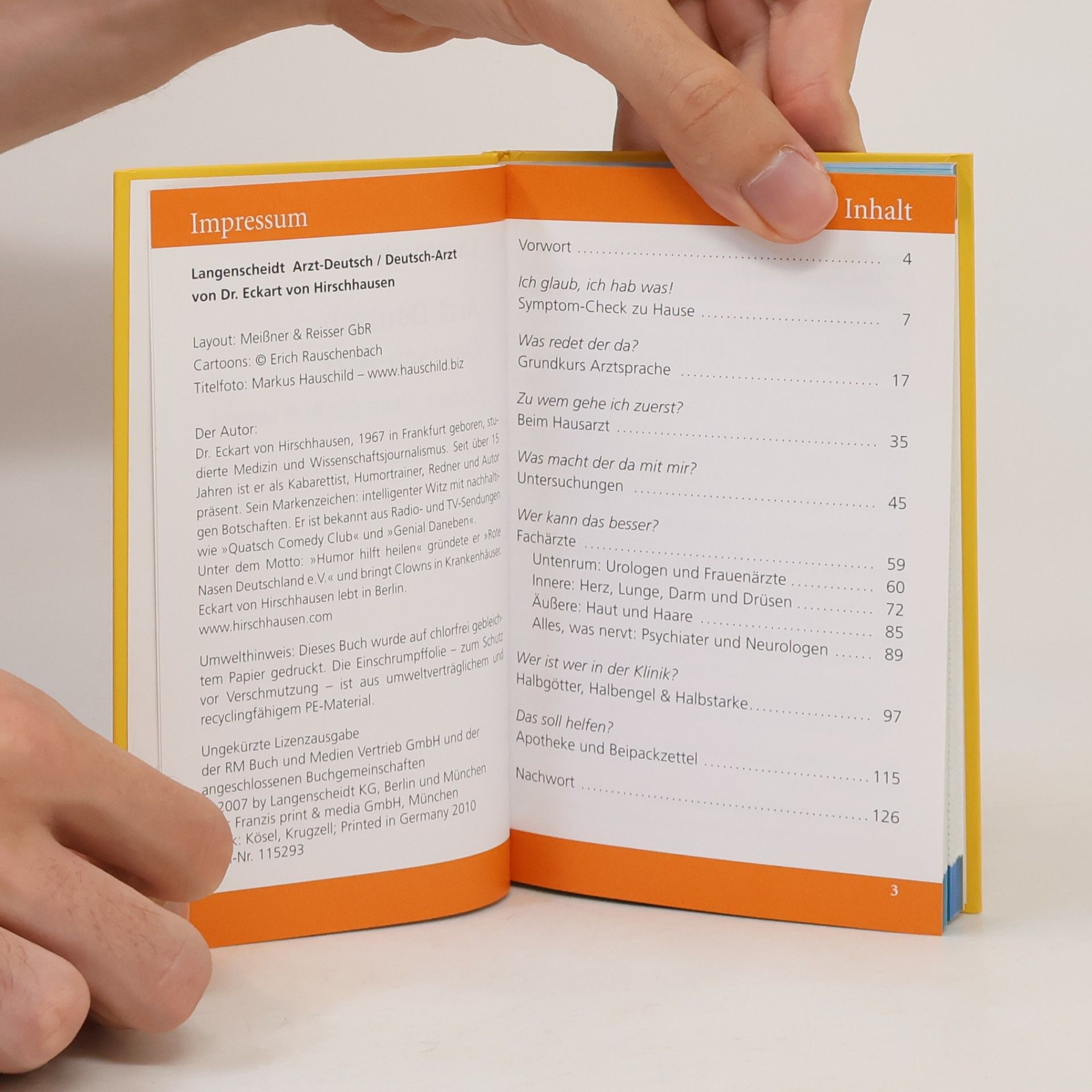 Eckart von Hirschhausen Langenscheidt. Artz-Deutsch. Deutsch-Arzt