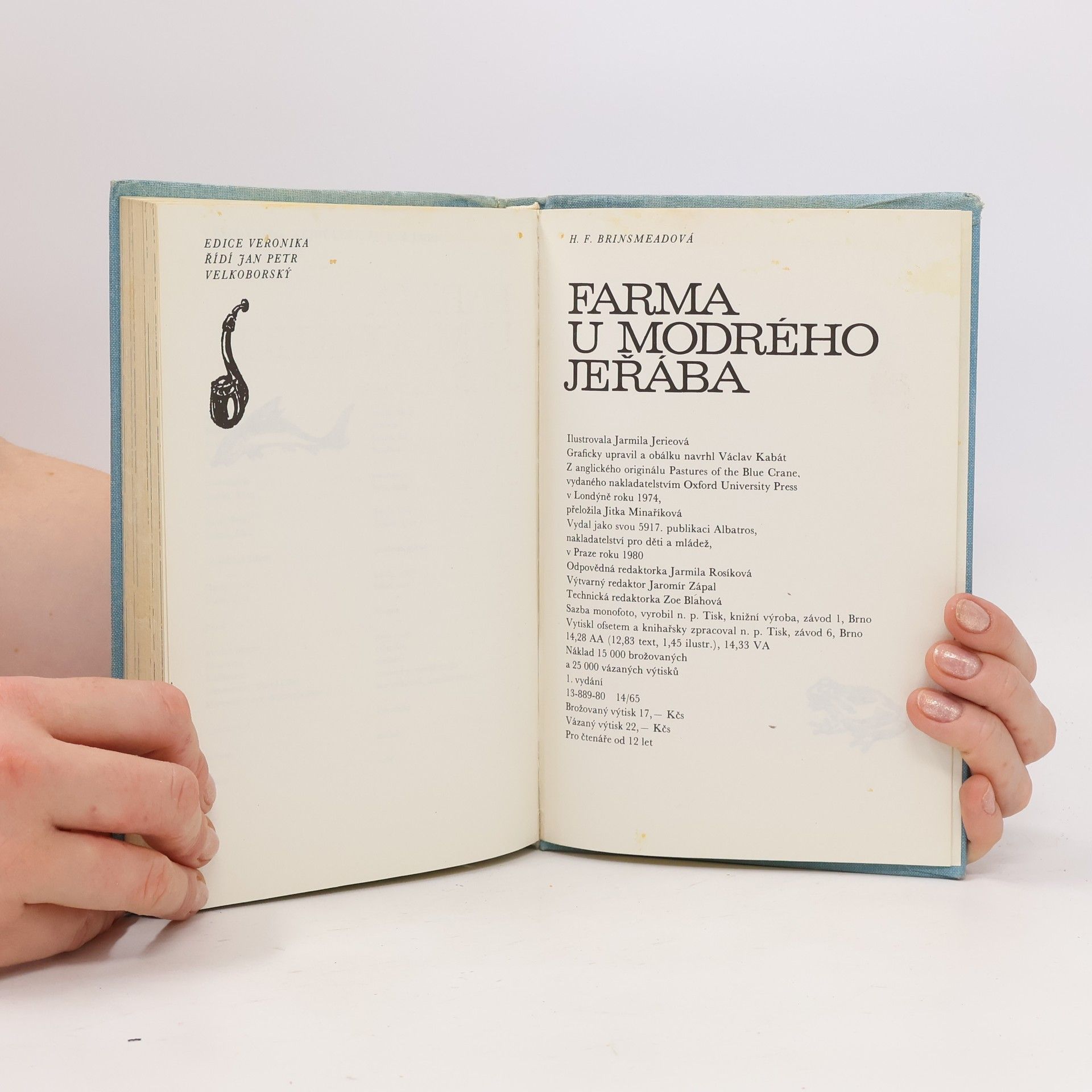 Brinsmeadová H. F. Farma U modrého jeřába