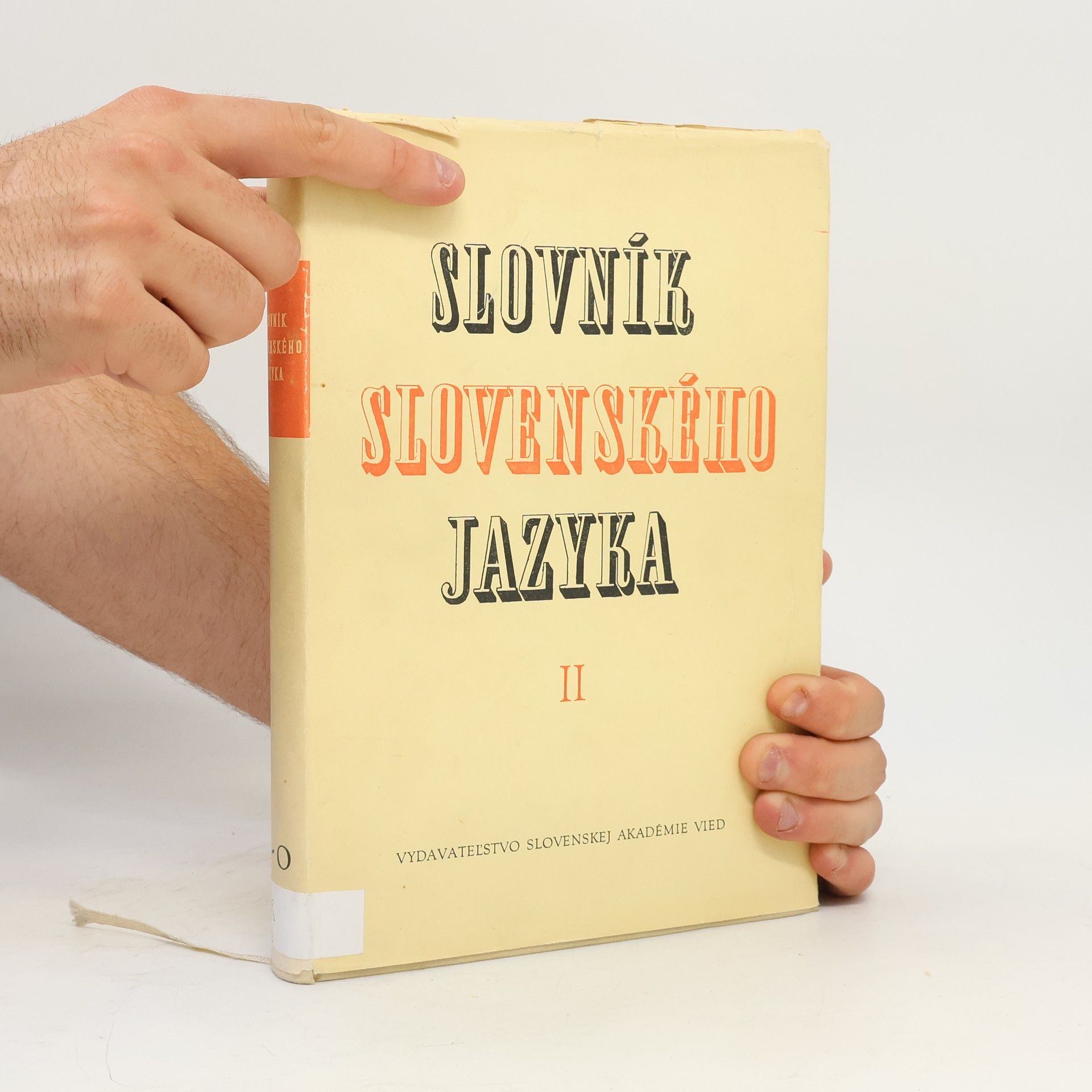 Štefan Peciar Slovník slovenského jazyka. II. diel, L-O