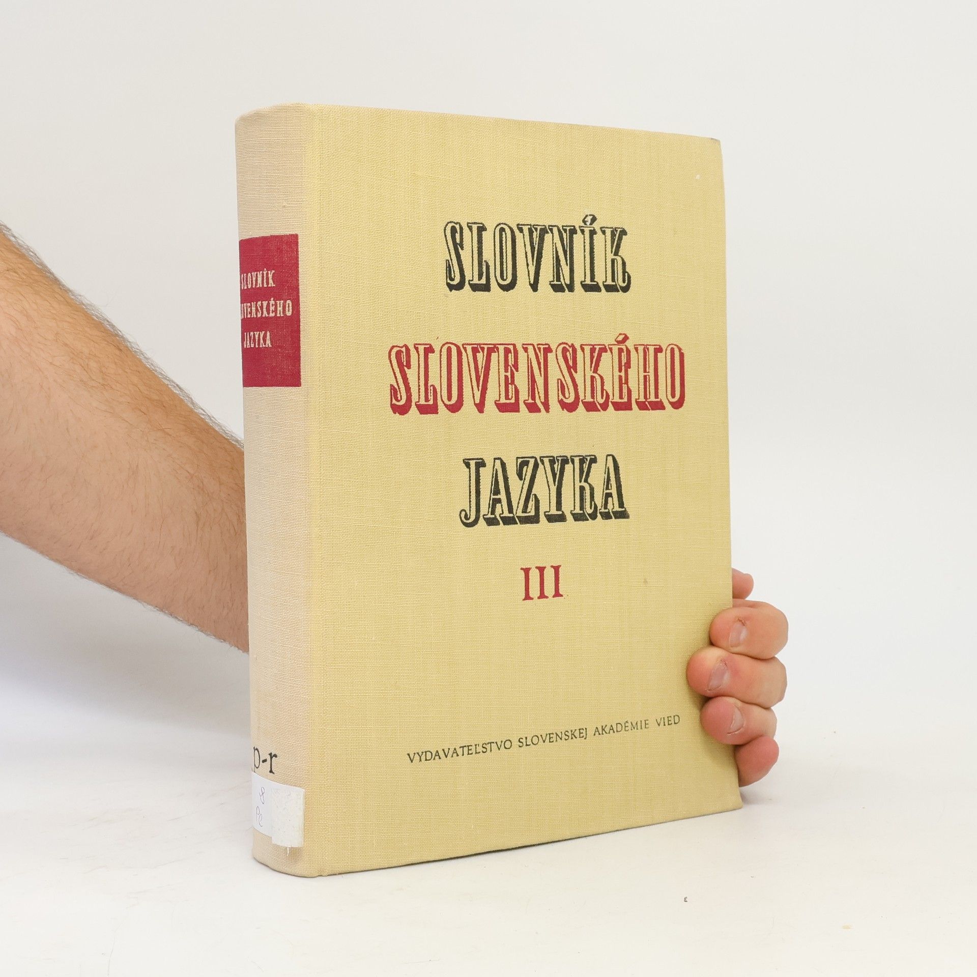 Kolektív autorov Slovník slovenského jazyka III